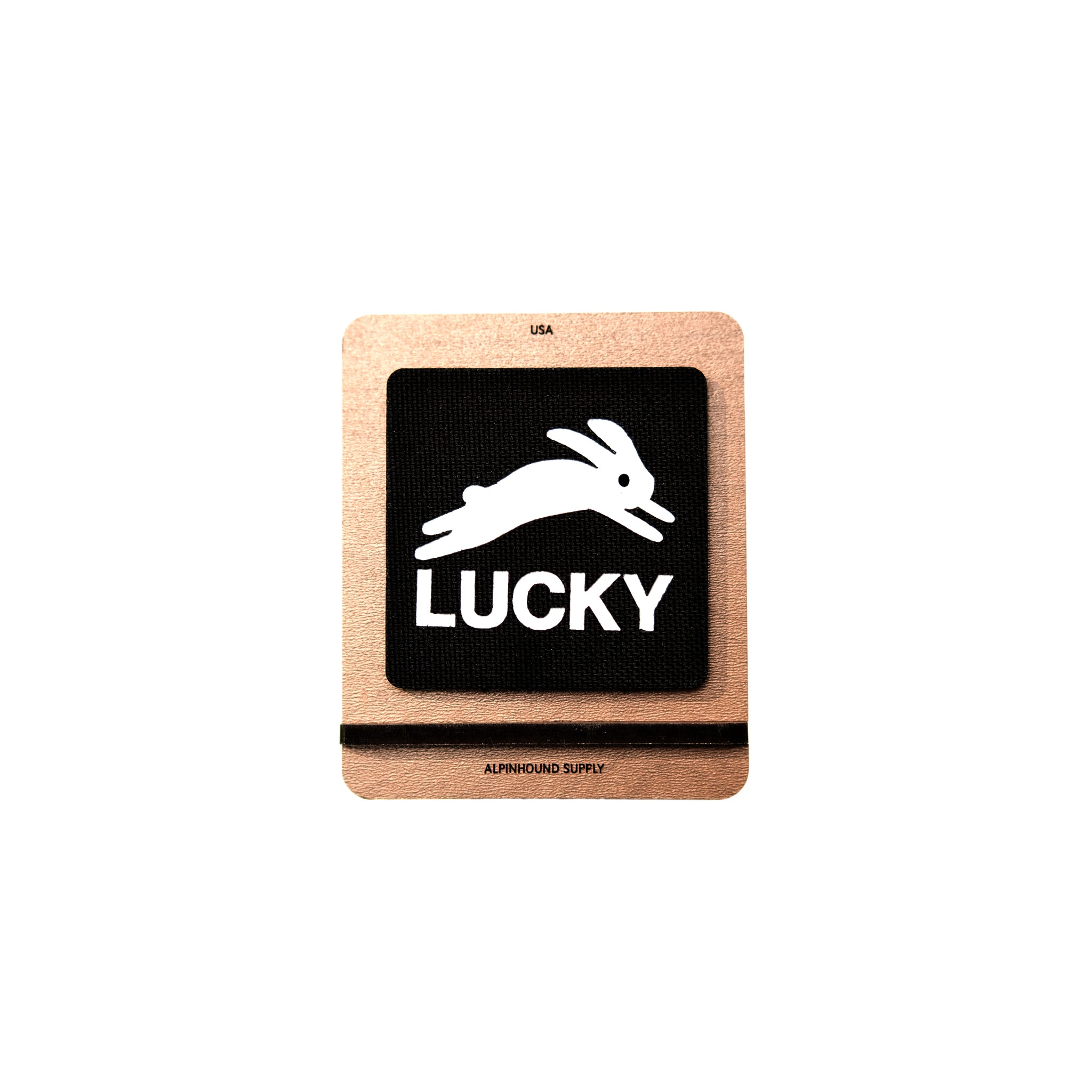 Wooden Display Stand for 2X2 Tactical Patch