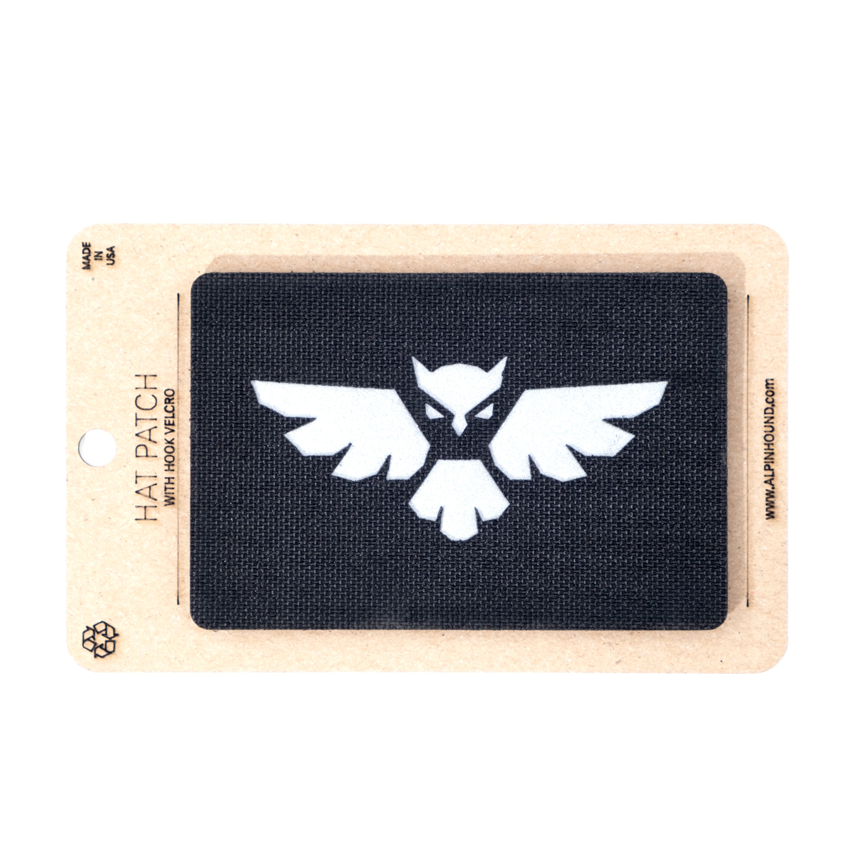 Flying Owl Tactical Hat Patch 2X3
