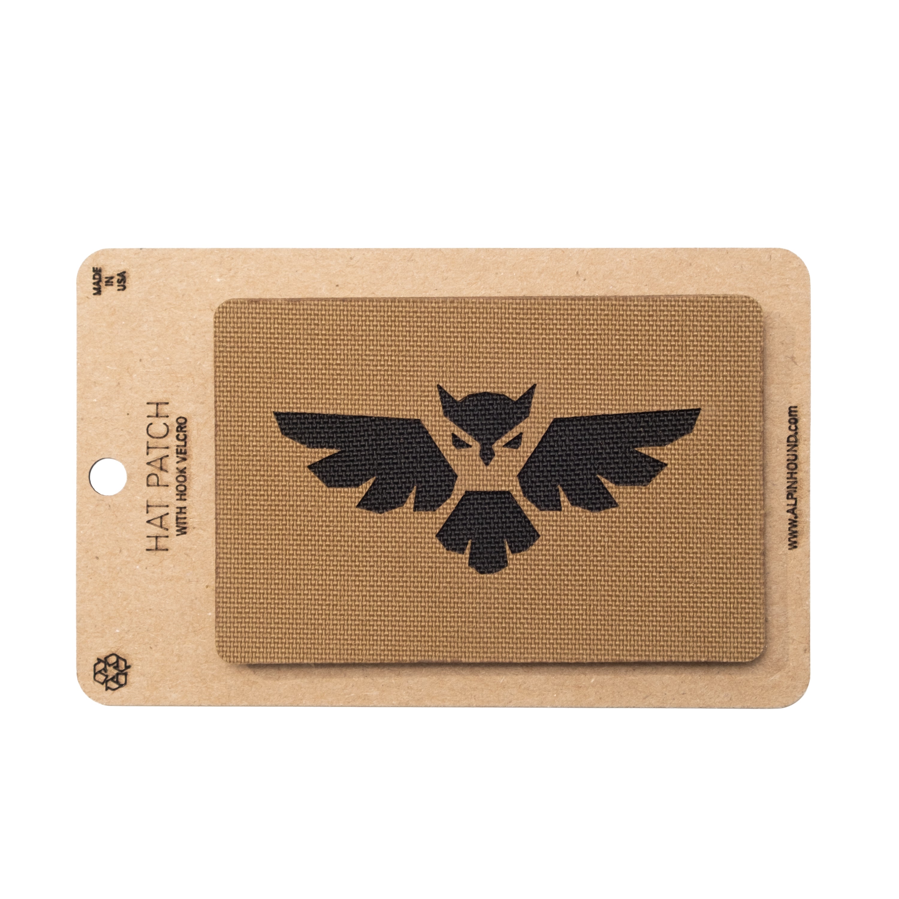Flying Owl Tactical Hat Patch 2X3