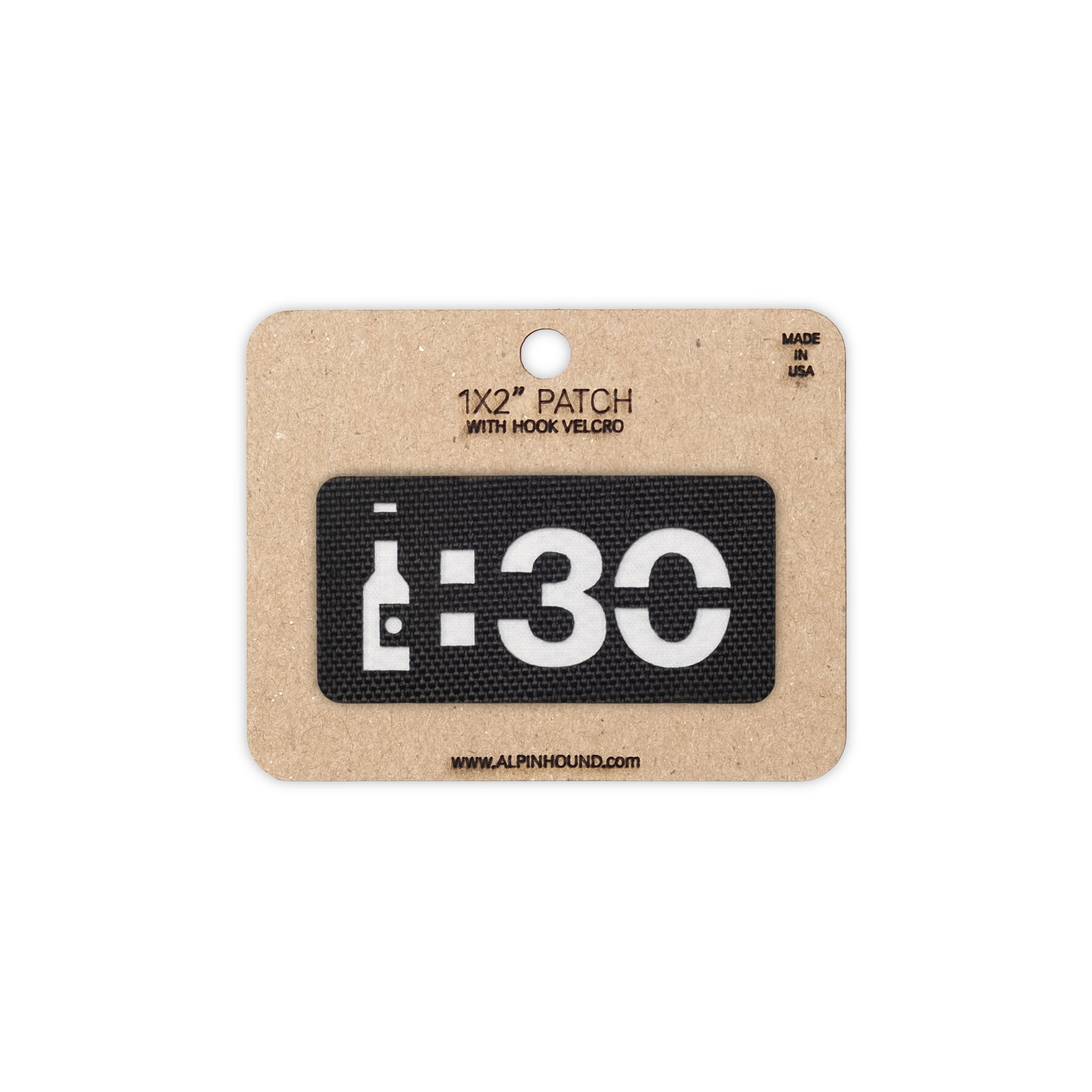 Beer Thirty Tactical Patch 1X2 Cordura Morale Patch by Alpinhound Supply