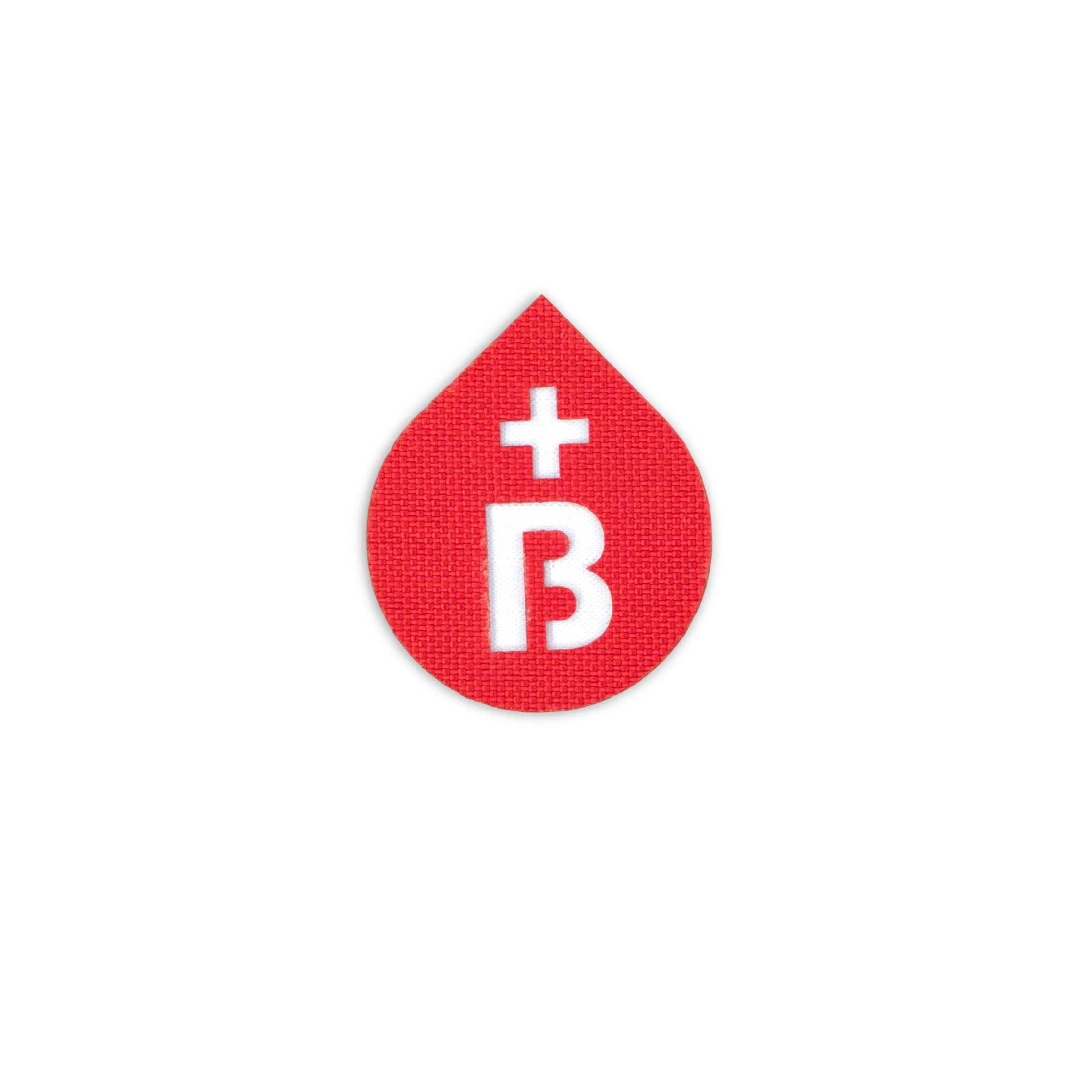 Blood Type Tactical Patch Drops 1.5 Cordura Morale Patch by Alpinhound Supply