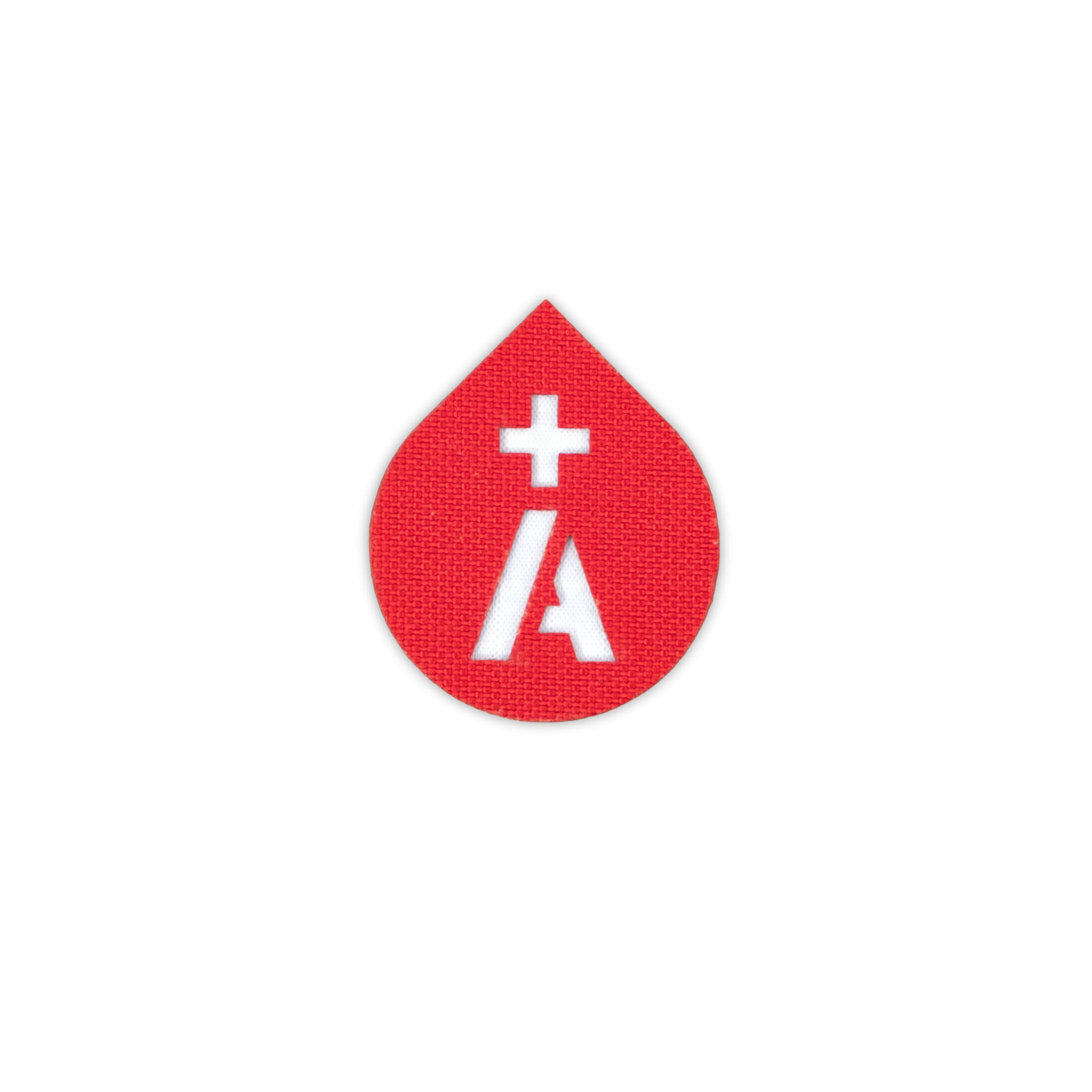 Blood Type Tactical Patch Drops 1.5 Cordura Morale Patch by Alpinhound Supply