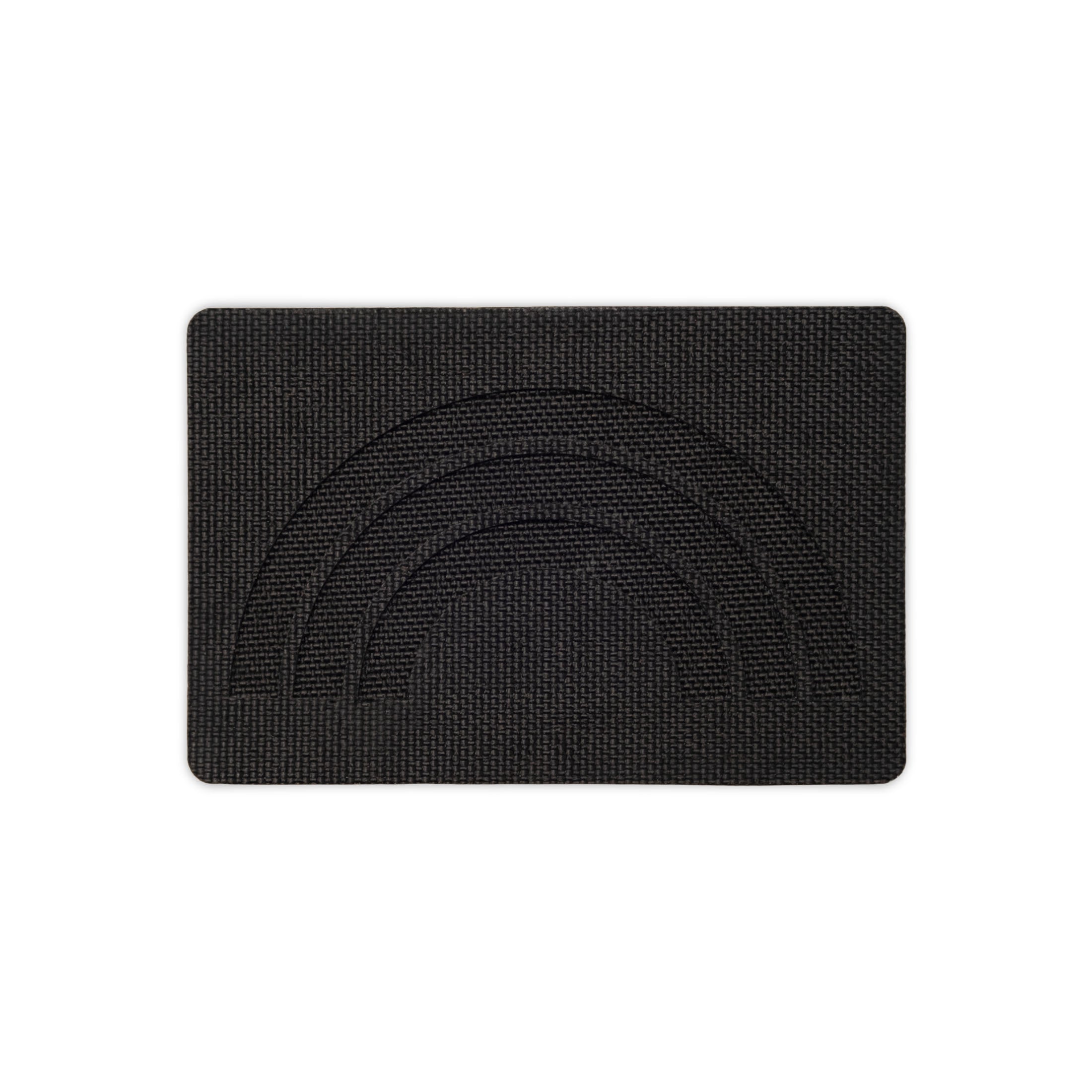 Black Rainbow Tactical Hat Patch 2X3