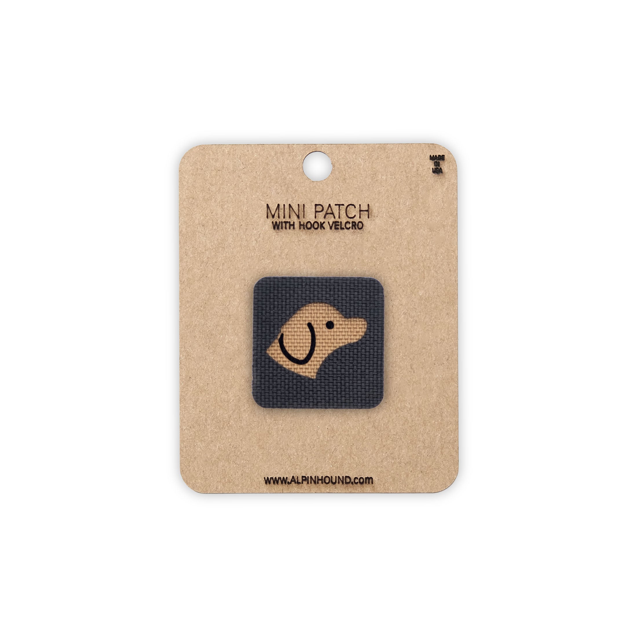 Labrador Head Tactical Patch 1X1