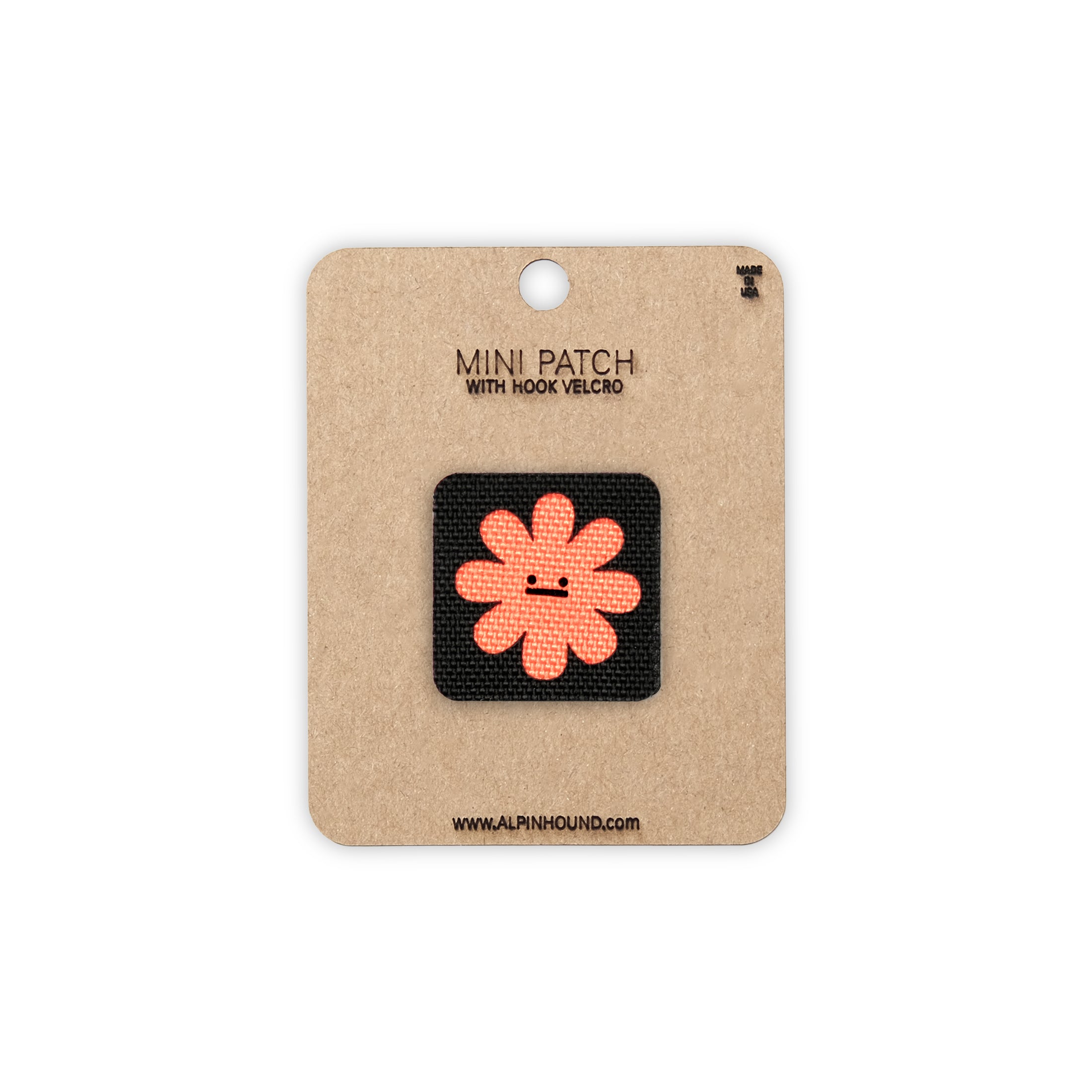 Emotionally Unavailable Flower Tactical Patch 1X1 Cordura Morale Patch
