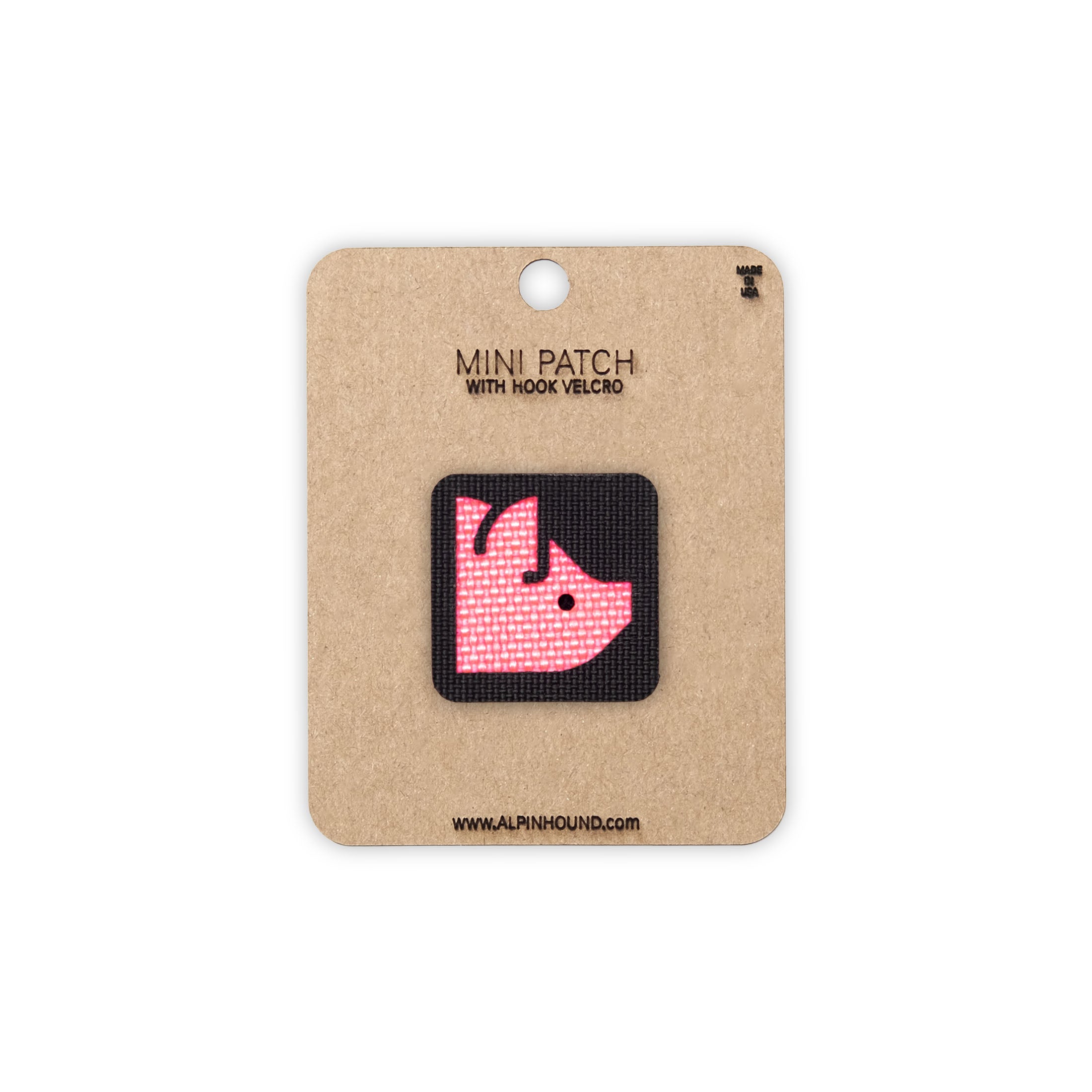 Pig Head Tactical Patch 1X1 Cordura Morale Patch by Alpinhound Supply