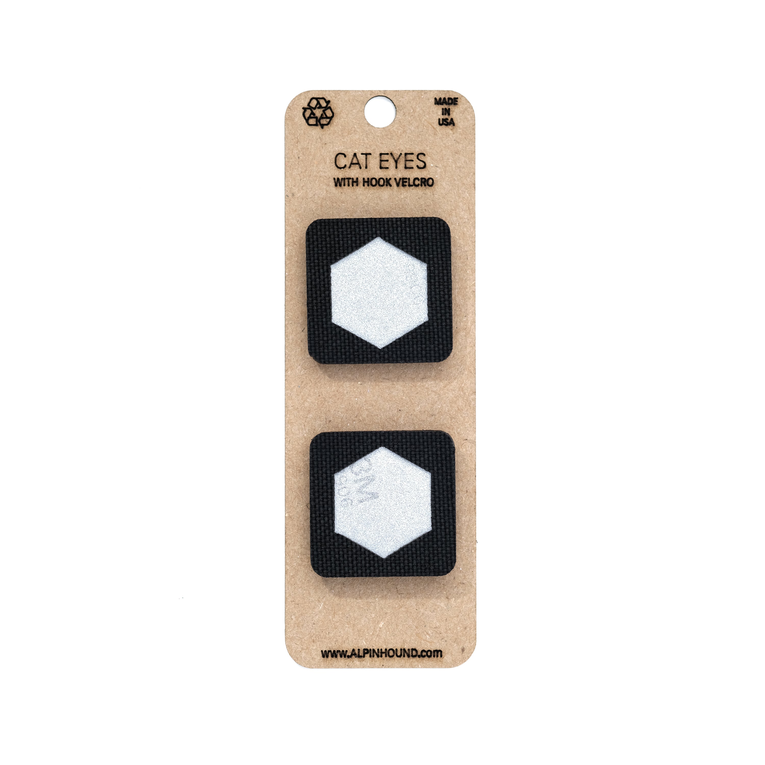 Reflective Cat Eye Tactical Patch Set 1X1