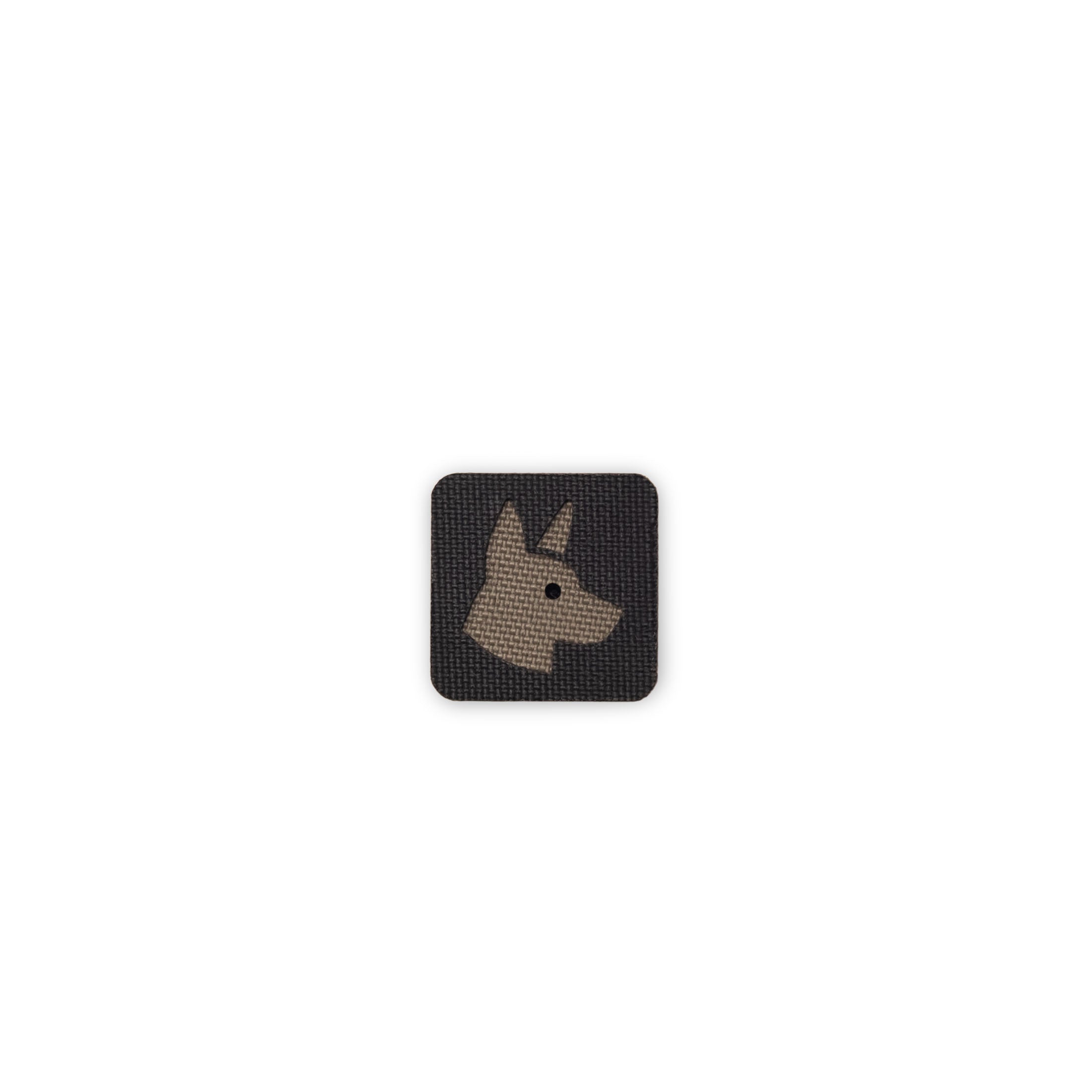 Belgian Malinois Head Tactical Patch 1X1