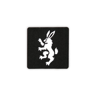 Heraldic Jackrabbit 2x2 Cordura Tactical Morale Patch