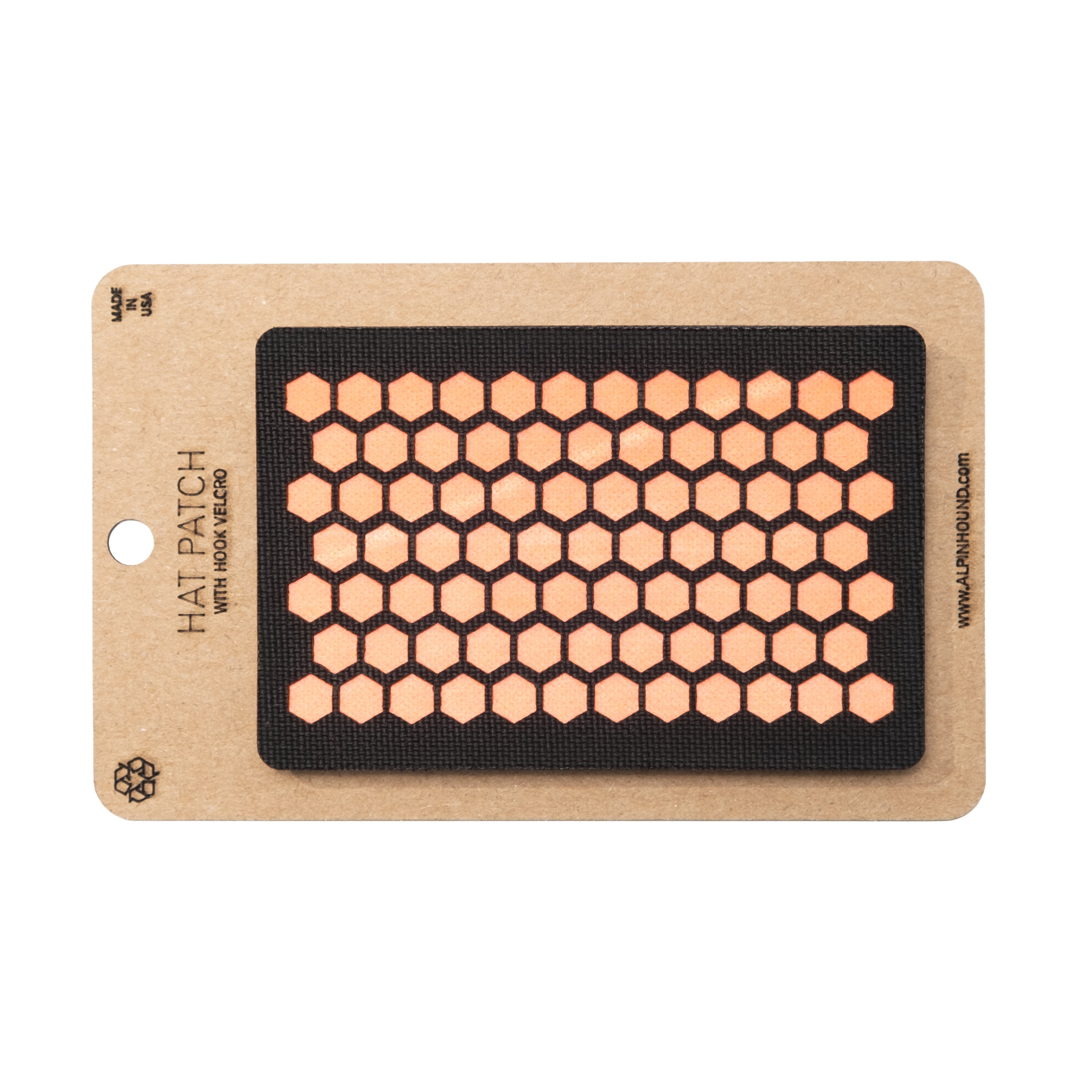 Honeycomb Tactical Hat Patch 2X3