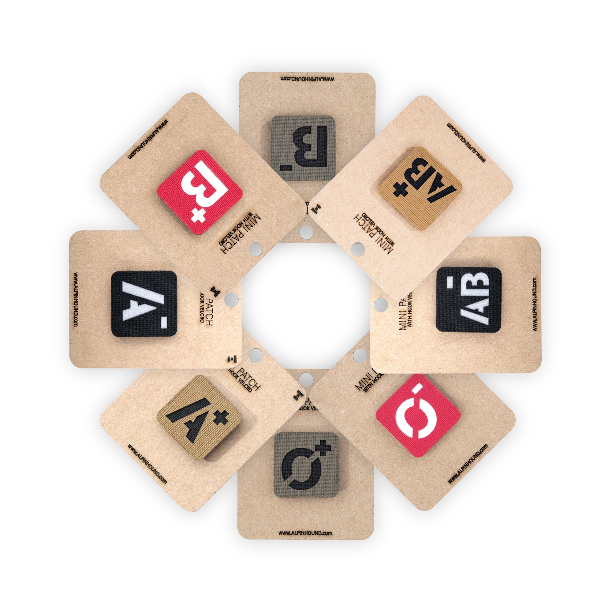 Blood Type Tactical Patch 1X1