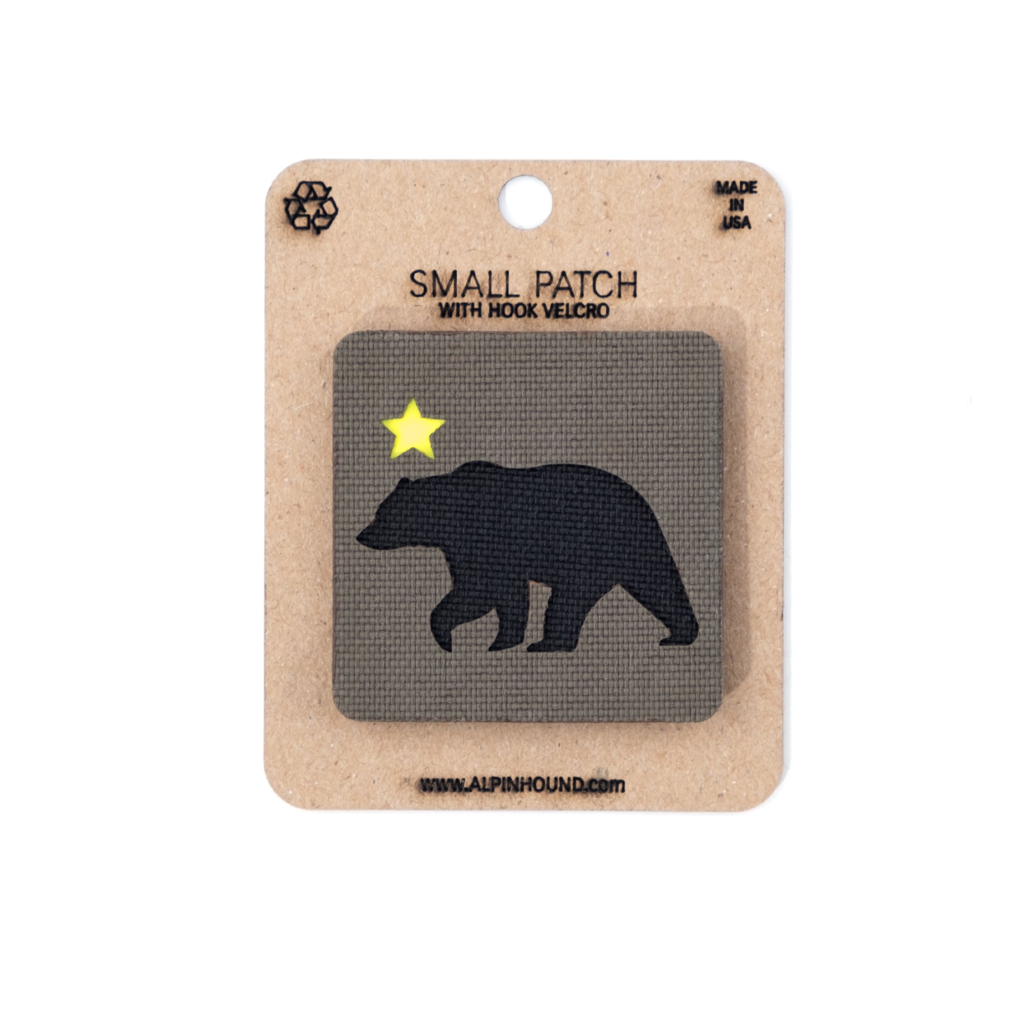 California Bear Tactical Patch 1.5X1.5
