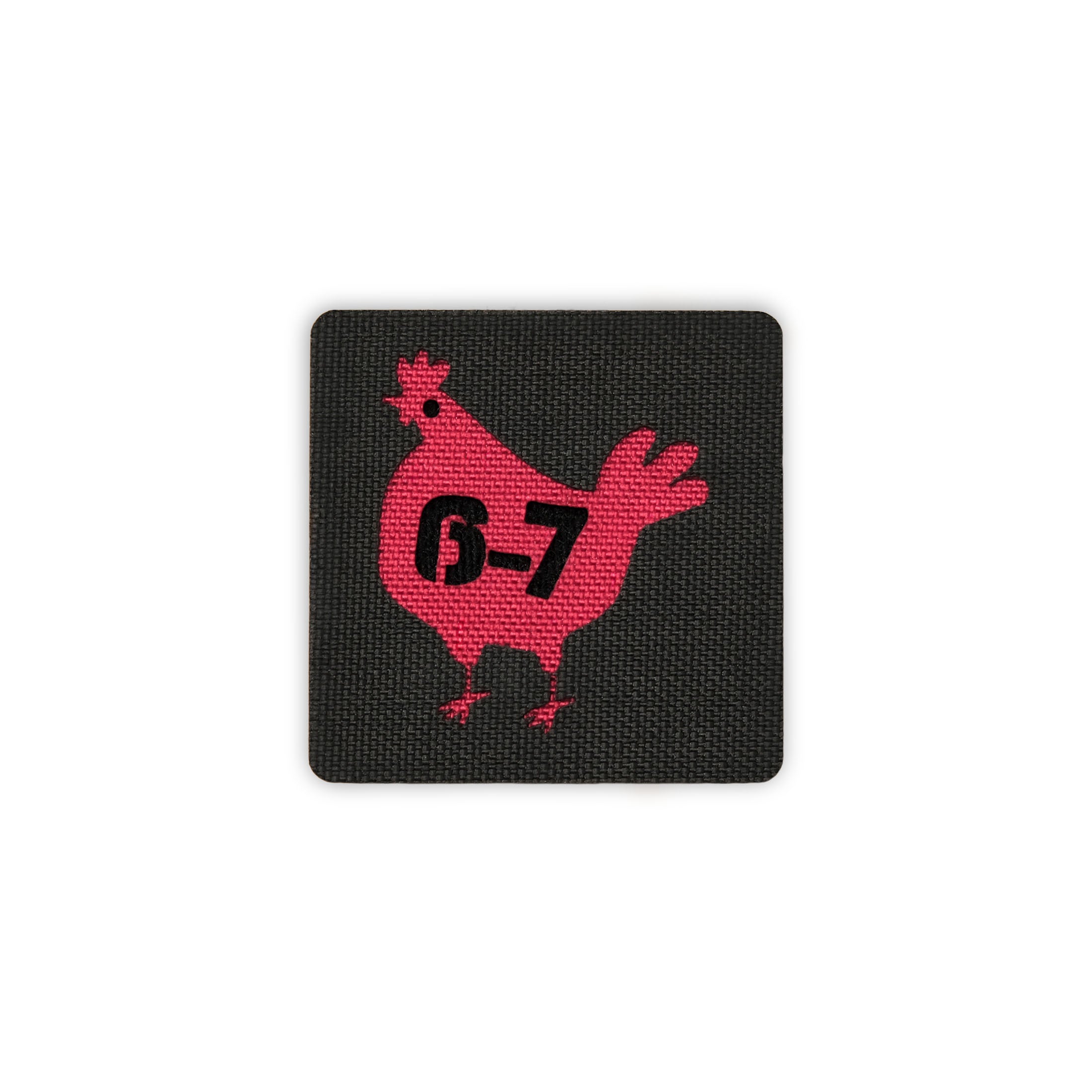 6-7 Chicken Tactical Patch 2X2