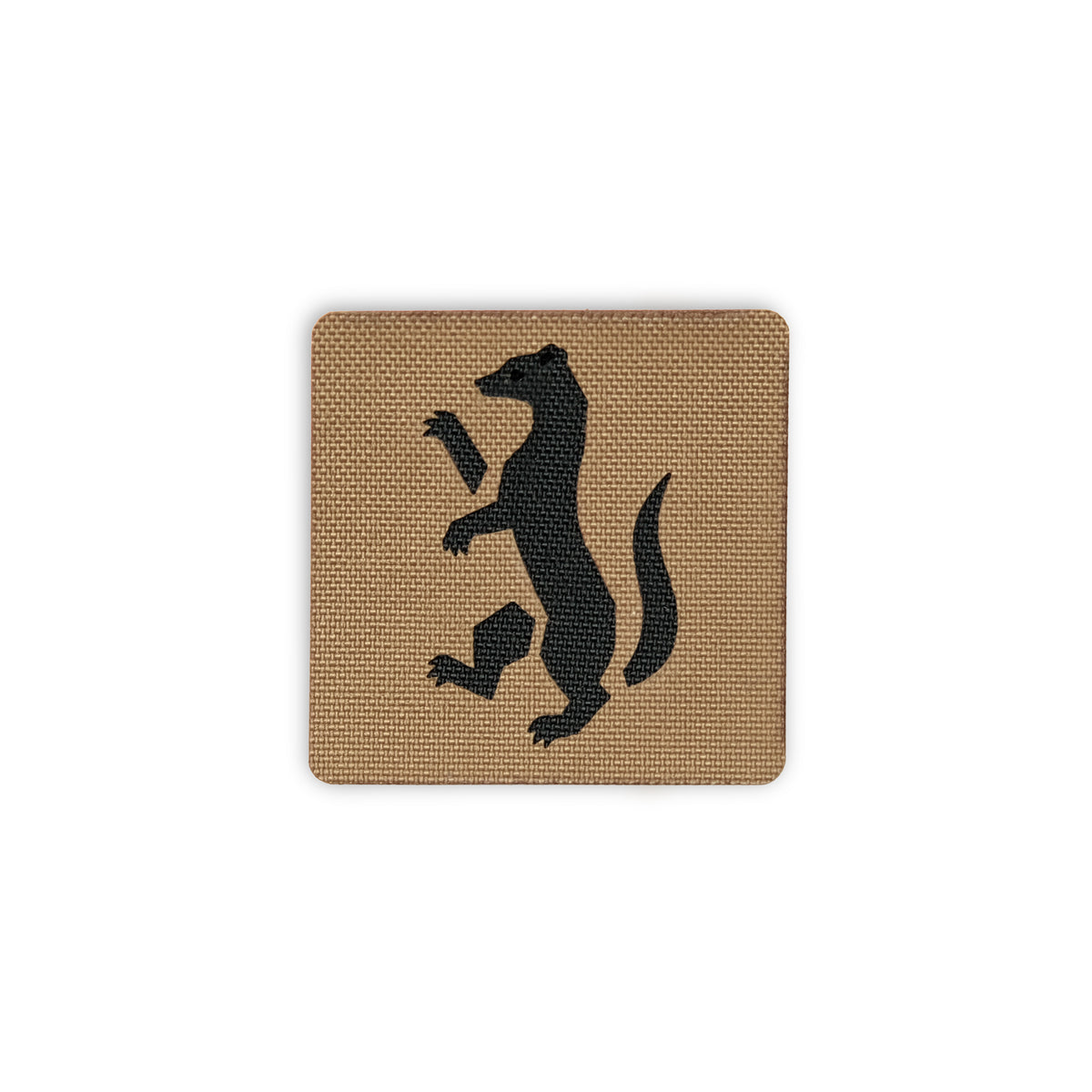 Heraldic Weasel 2x2 Cordura Tactical Morale Patch