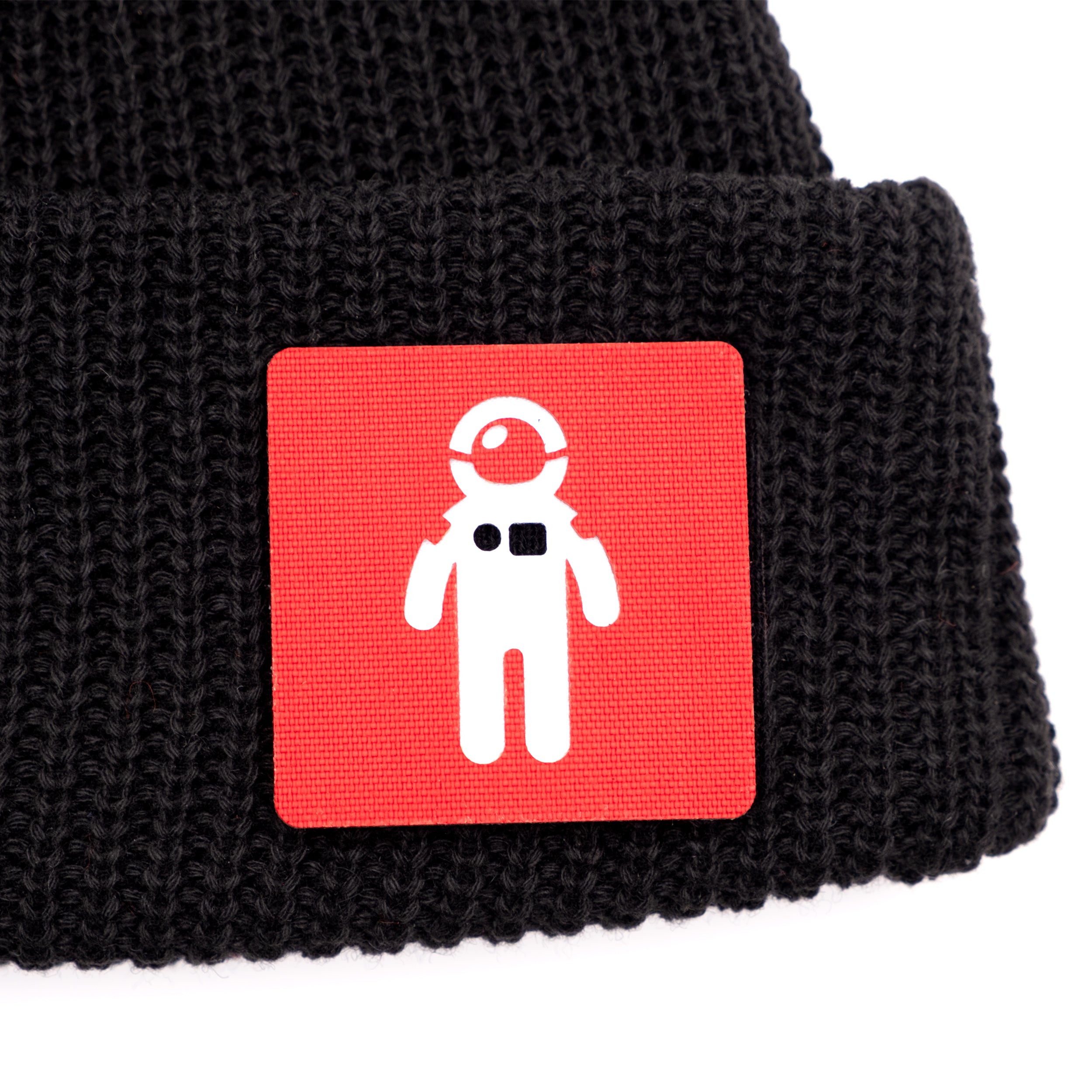 ECO-Wool Watch Caps with 2X2 Patch Panel