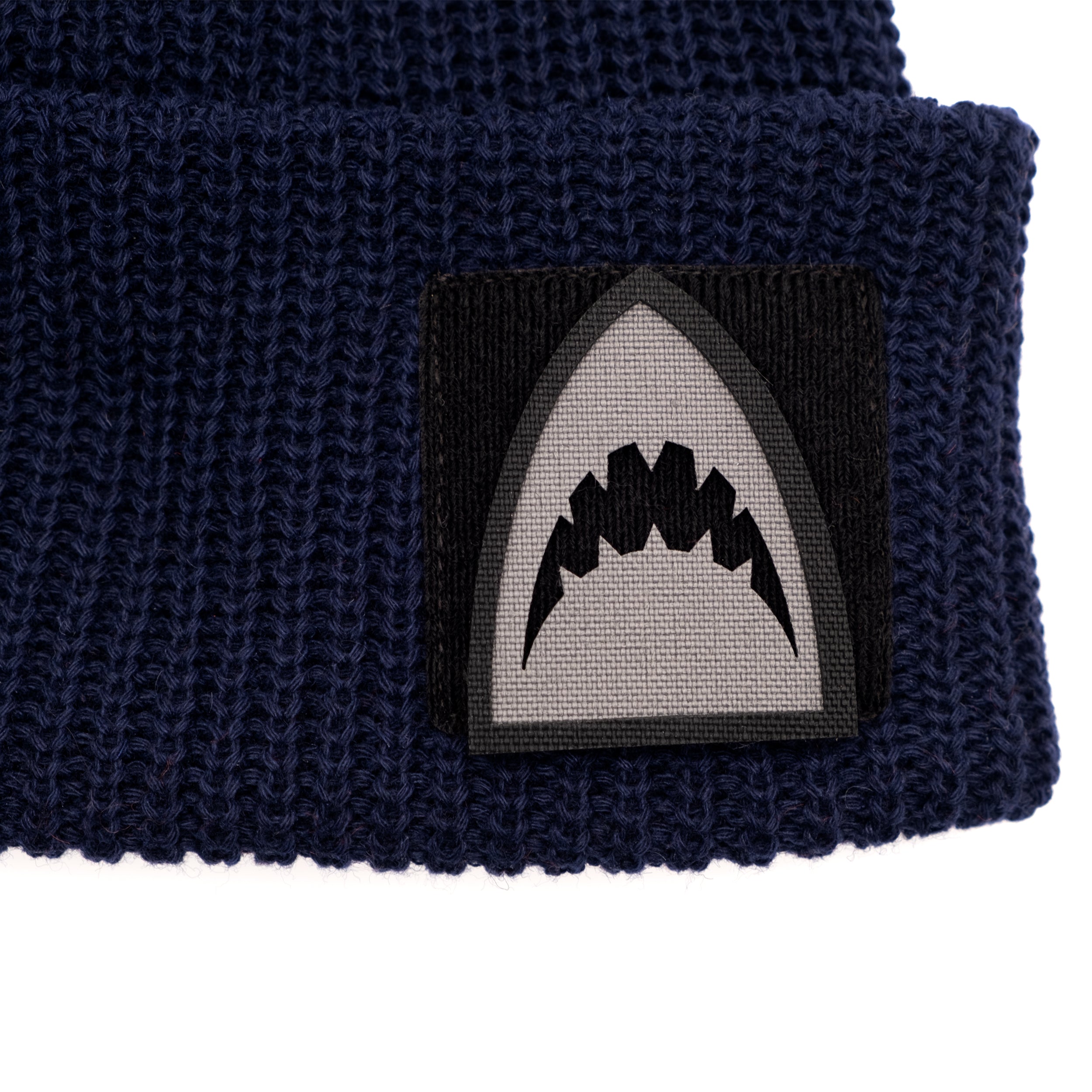 ECO-Wool Watch Caps with 2X2 Patch Panel