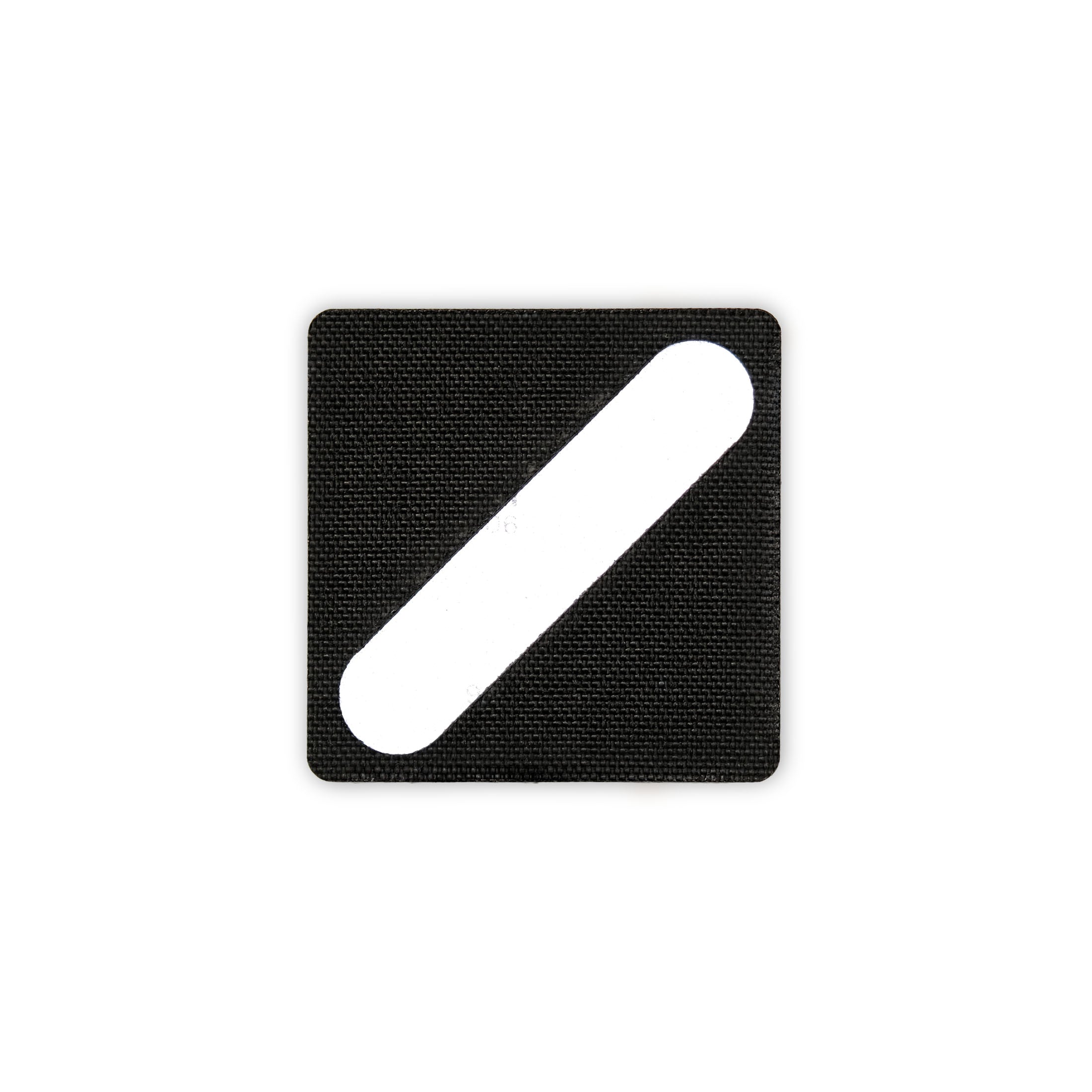 Diagonal Fat Line Tactical Patch 2X2