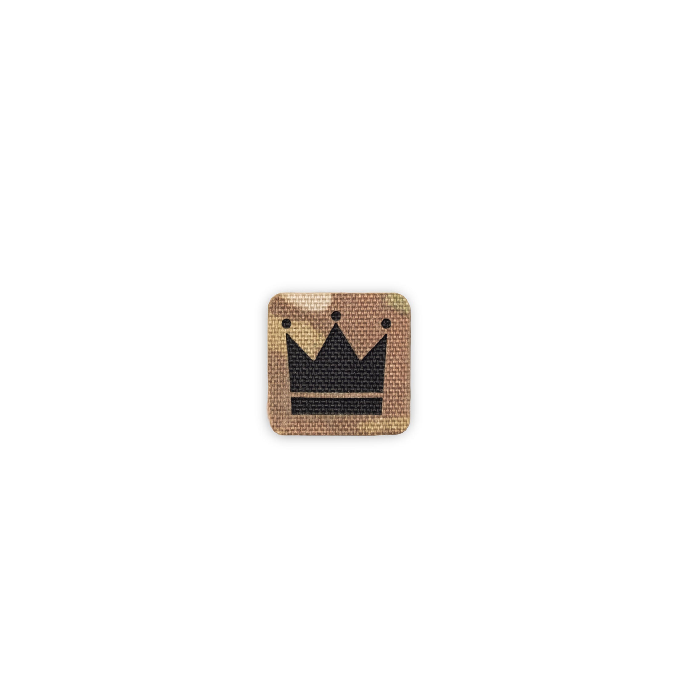 Crown Tactical Patch 1X1 Cordura Morale Patch by Alpinhound Supply