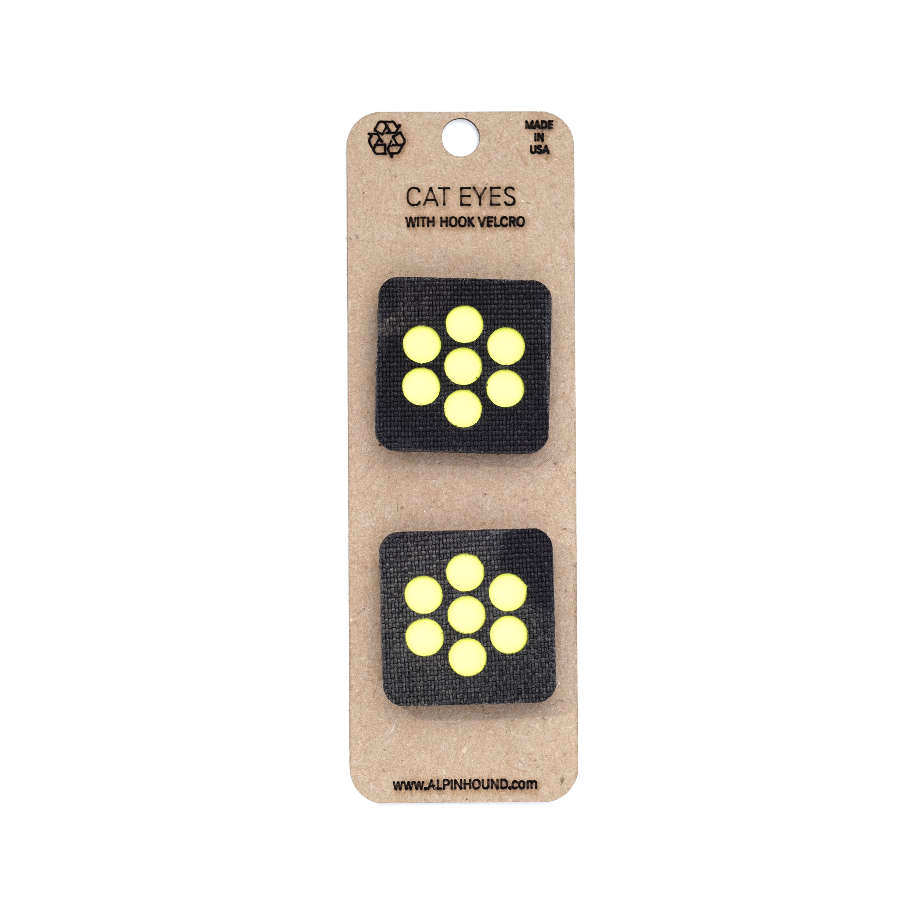 Reflective Cat Eye Tactical Patch Set 1X1