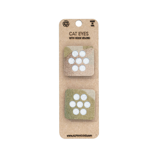 Reflective Cat Eye Tactical Patch Set 1X1