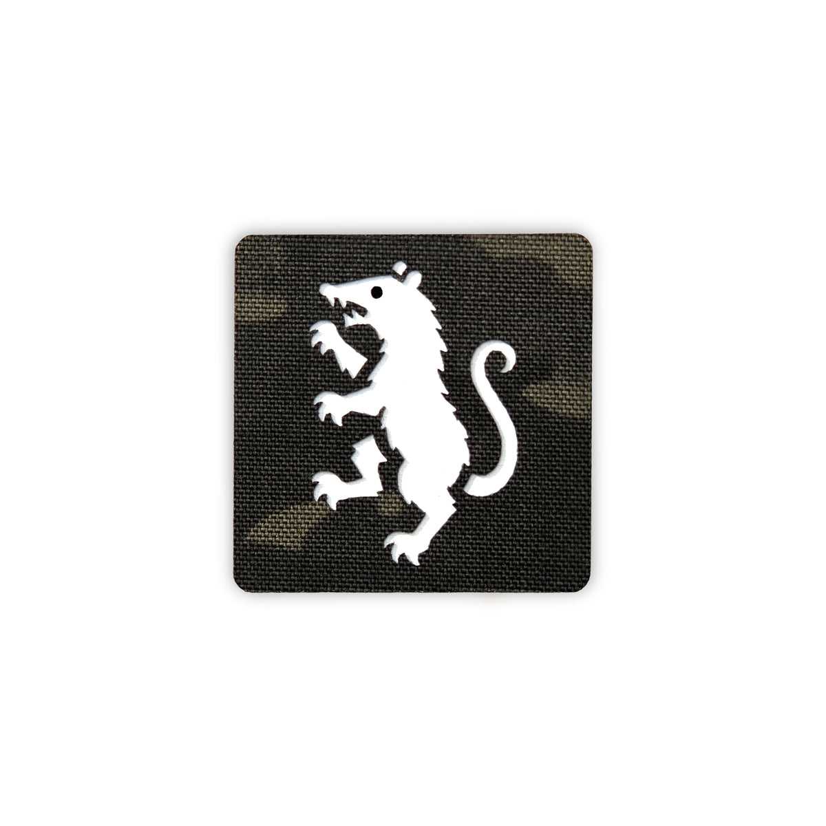 Heraldic Opossum 2X2 Cordura Tactical Morale Patch
