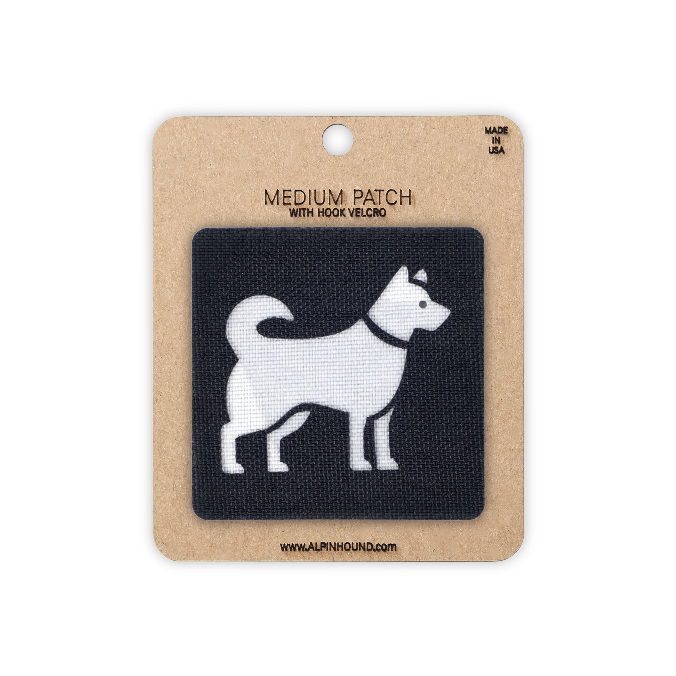 Siberian Husky Tactical Patch 2X2