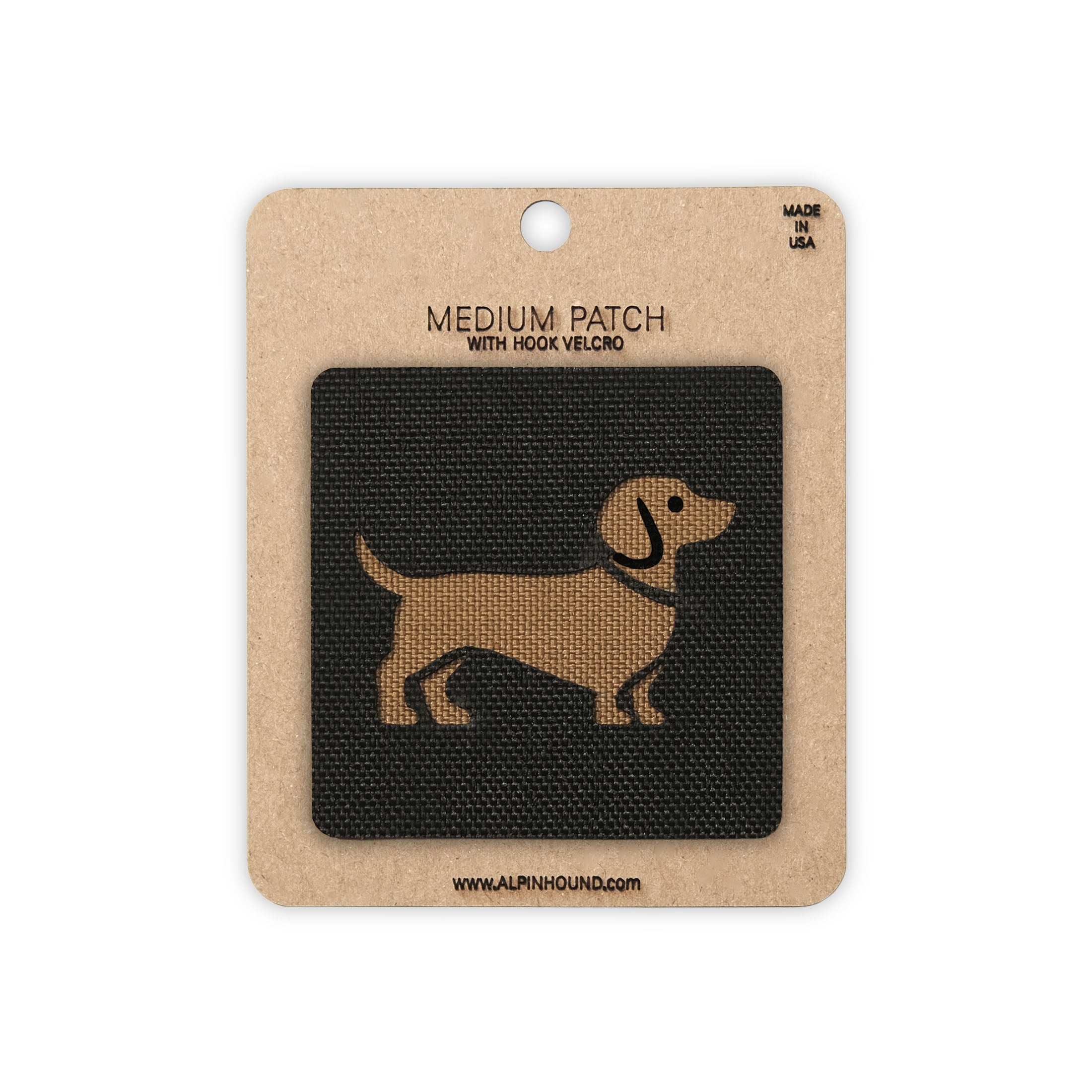 Dachshund Tactical Patch 2X2