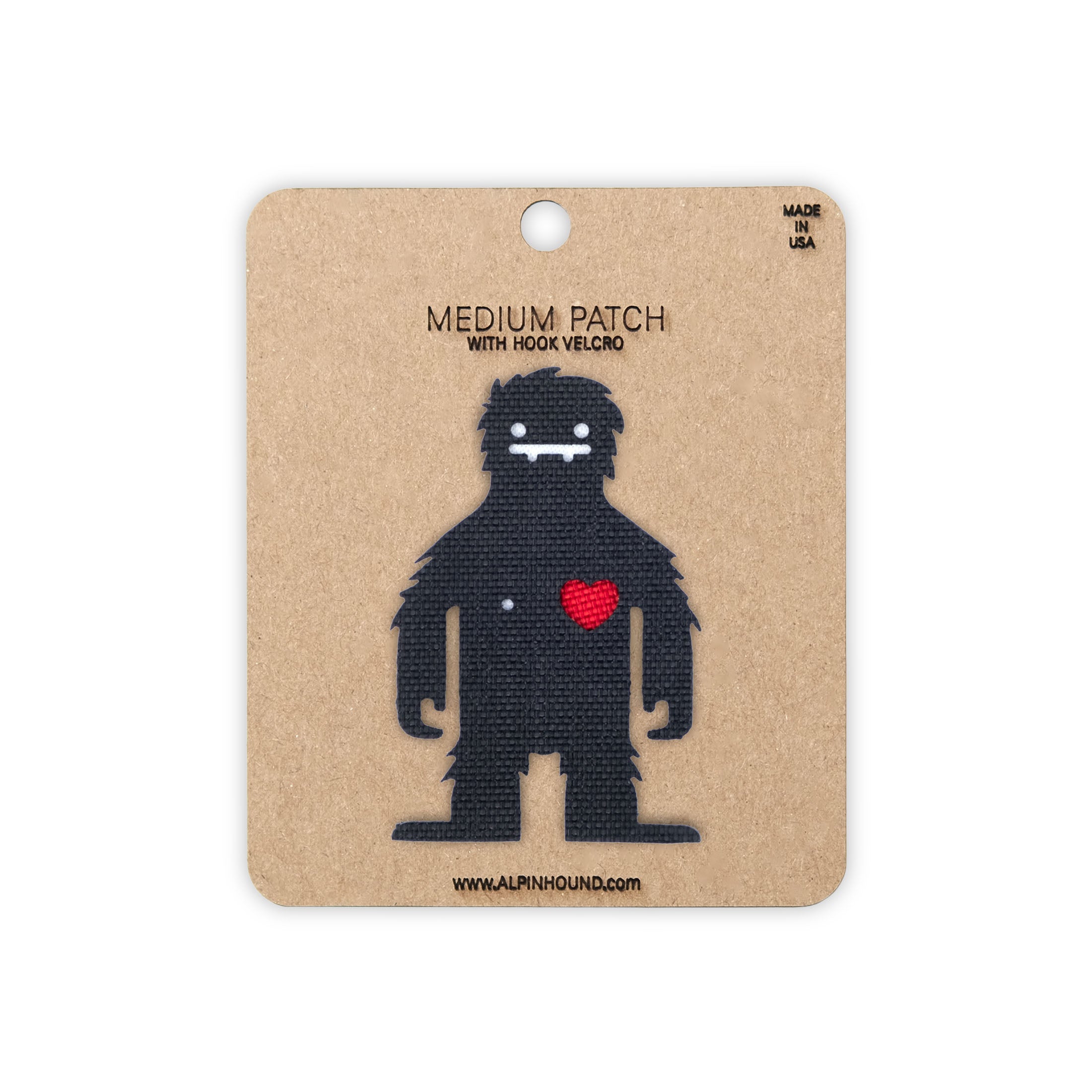 Love Squatch Tactical Patch Cordura Morale Patch by Alpinhound Supply