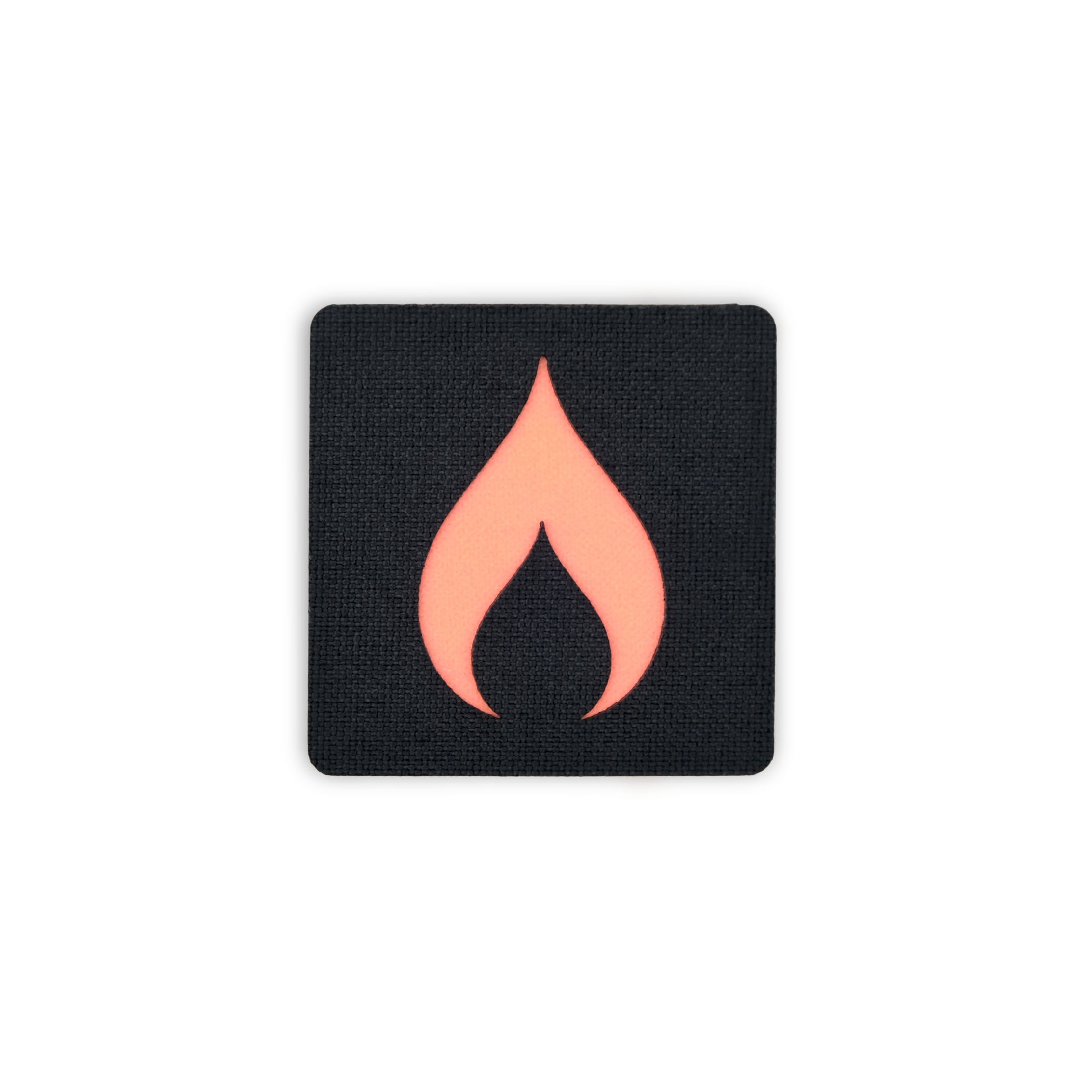 Flame Tactical Patch 2X2 Cordura Morale Patch by Alpinhound Supply