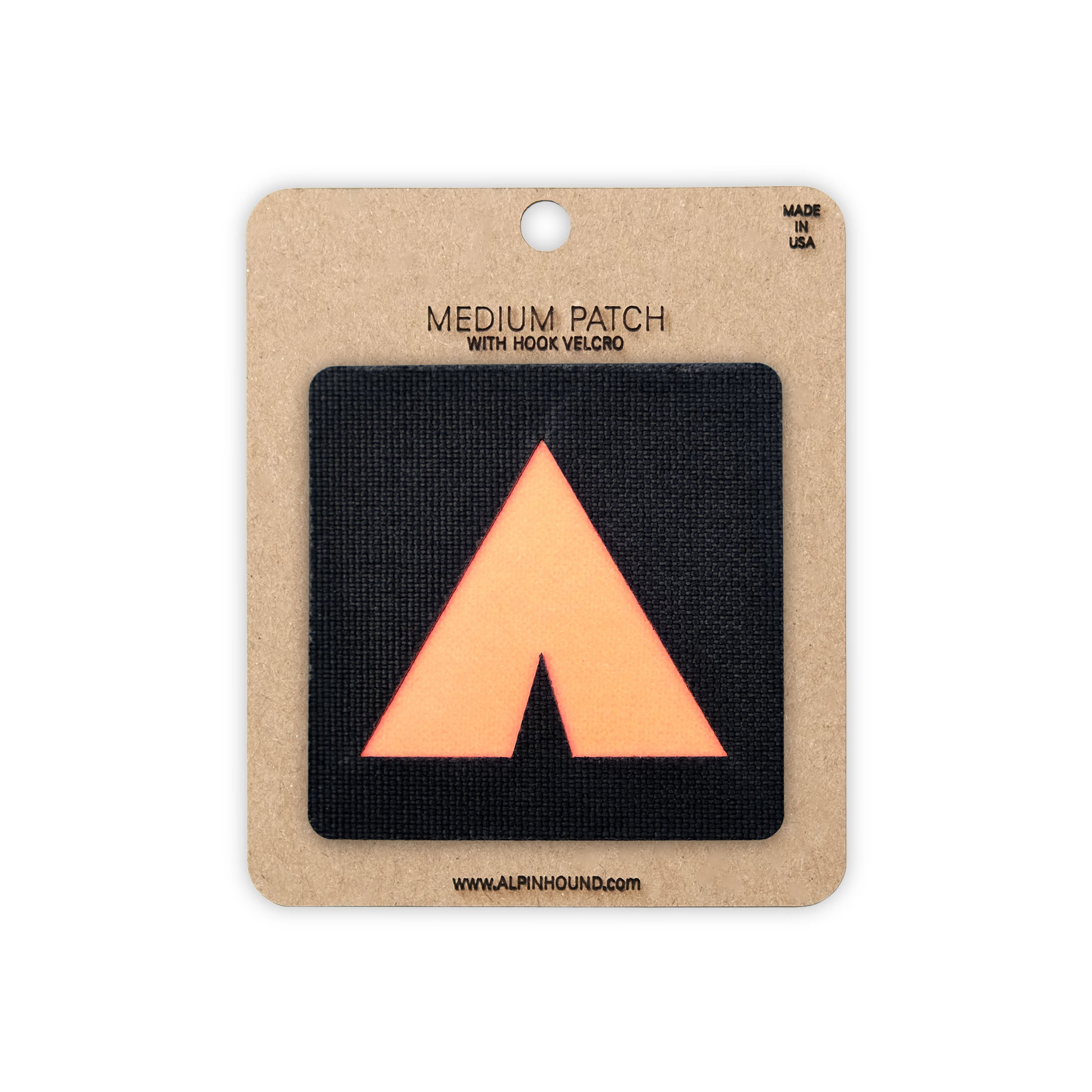 Tent Tactical Patch 2X2 Cordura Morale Patch by Alpinhound Supply