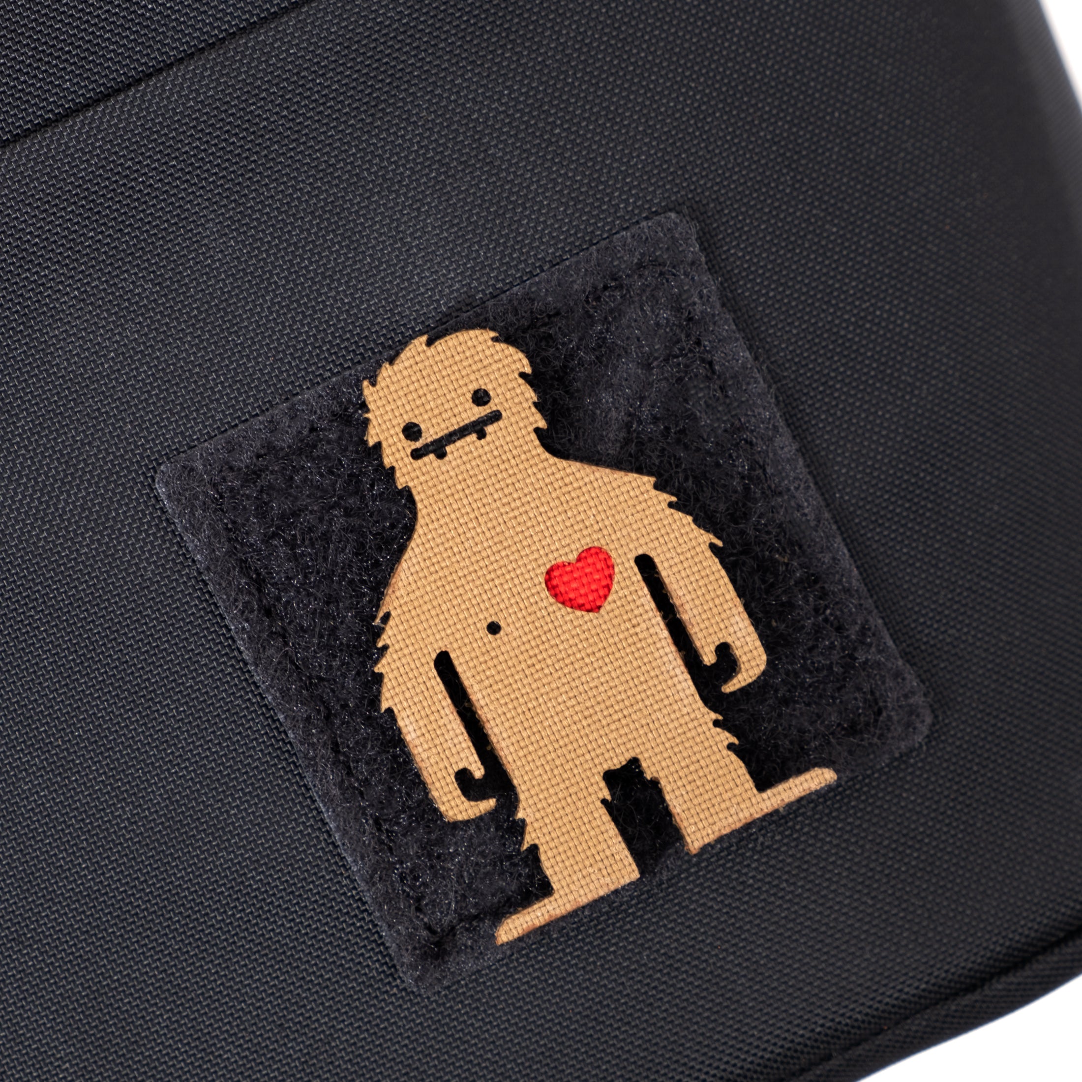 Love Squatch Tactical Patch Cordura Morale Patch by Alpinhound Supply