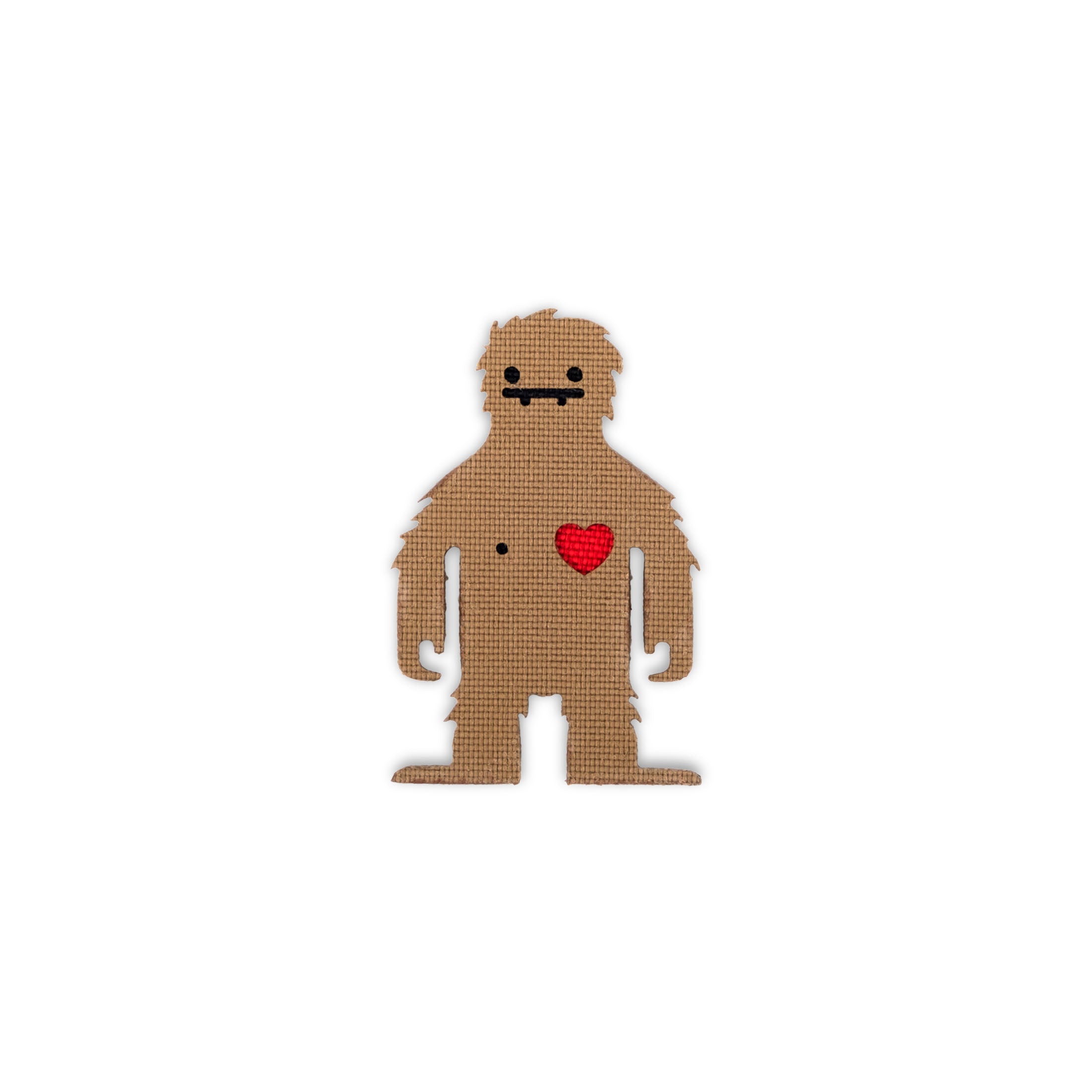 Love Squatch Tactical Patch Cordura Morale Patch by Alpinhound Supply