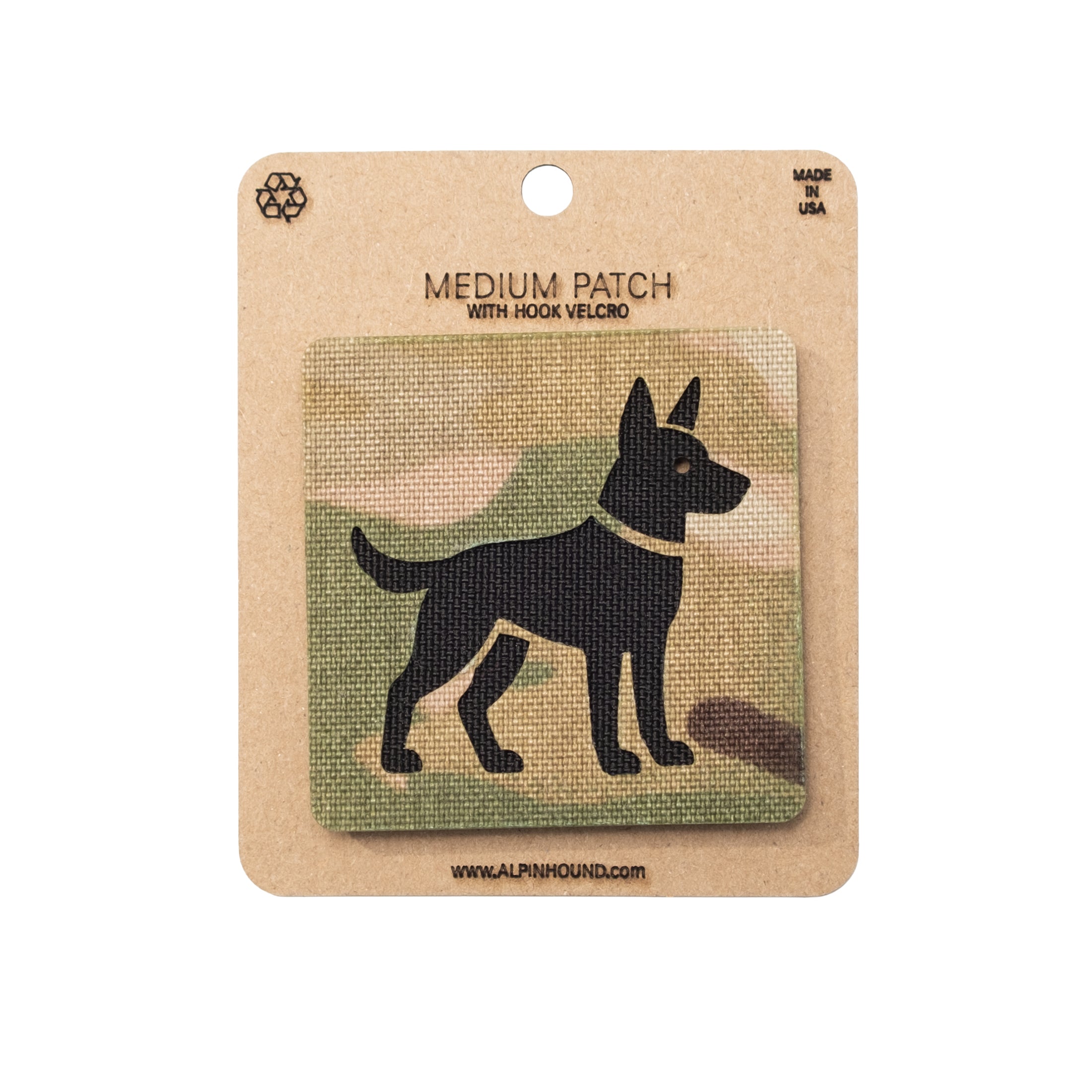 Belgian Malinois Tactical Patch 2X2
