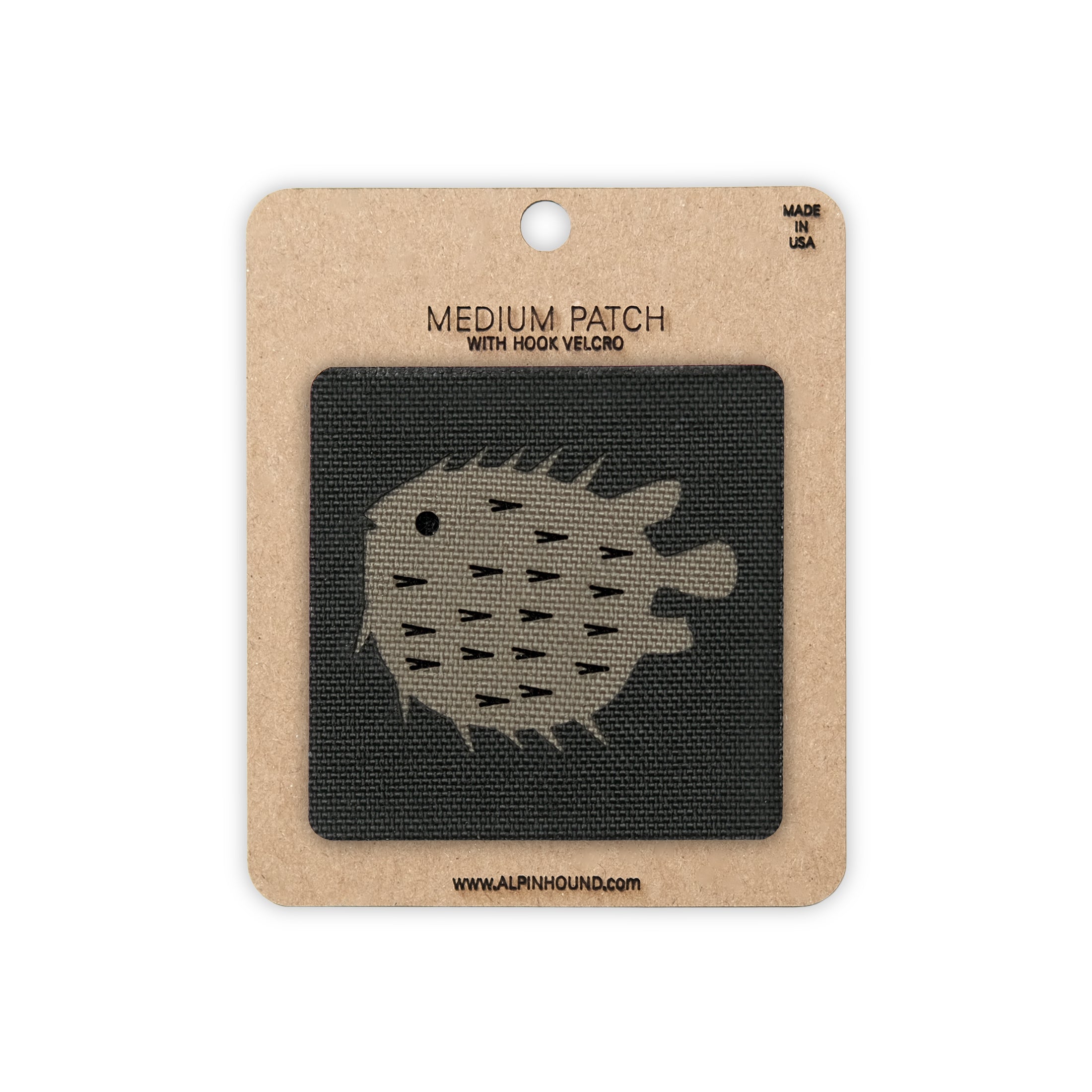 Écusson tactique Shiba Inu 2X2 Cordura Morale Patch par Alpinhound Supply