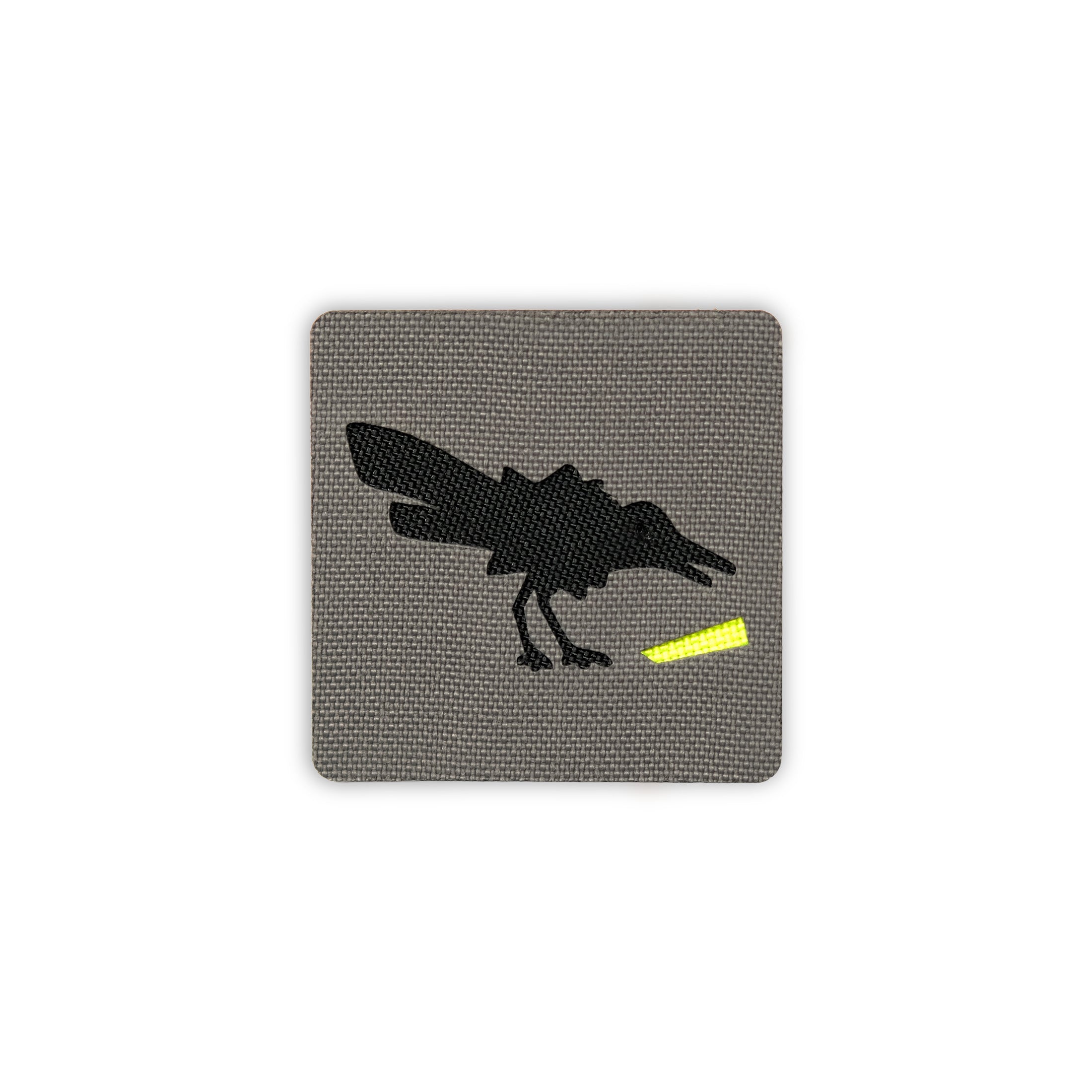 Crow & French Fry Tactical Patch 2X2 Cordura Morale Patch