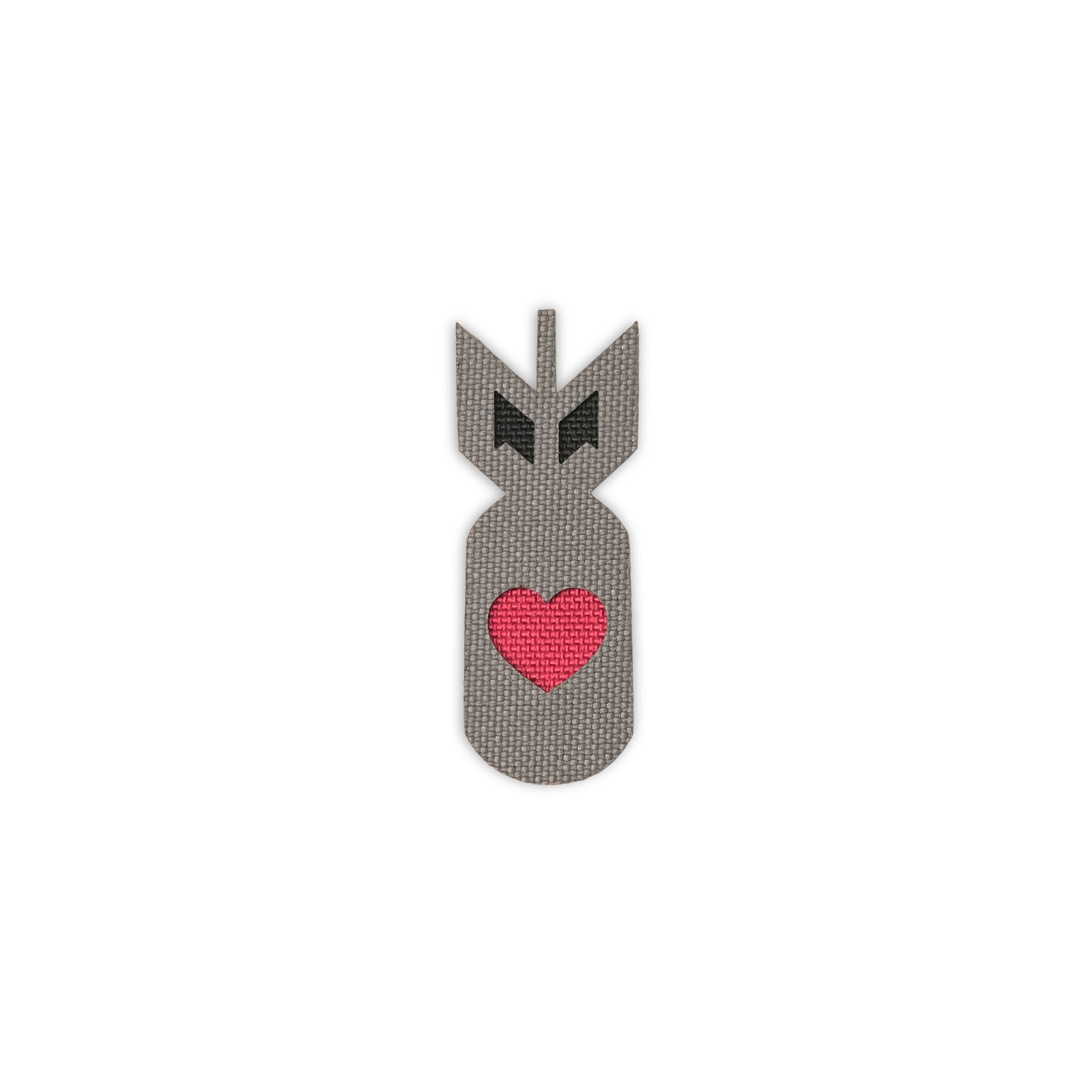 Love Bomb Tactical Patch Cordura Morale Patch by Alpinhound Supply