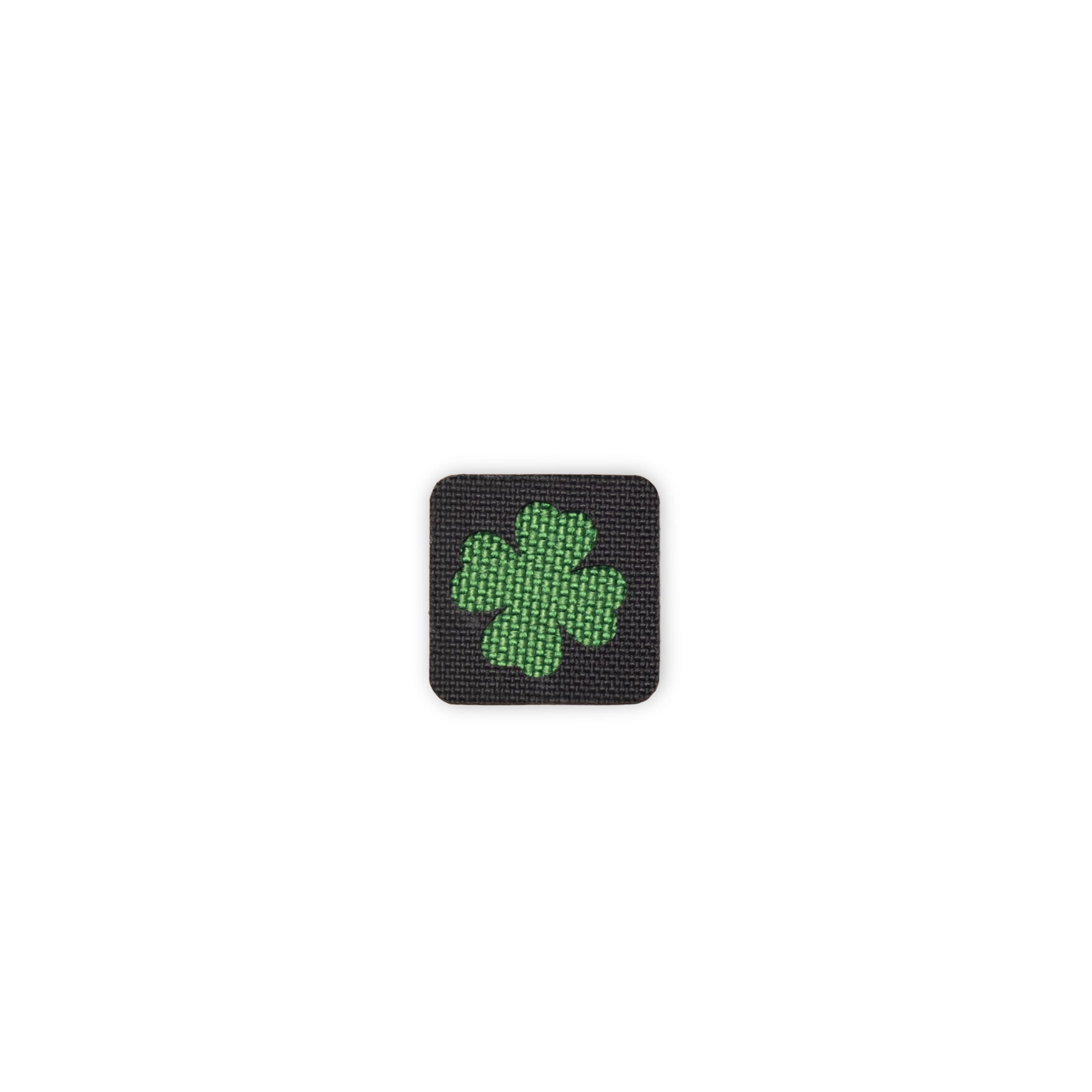 Lucky Shamrock Tactical Patch 1X1 Cordura Morale Patch by Alpinhound Supply