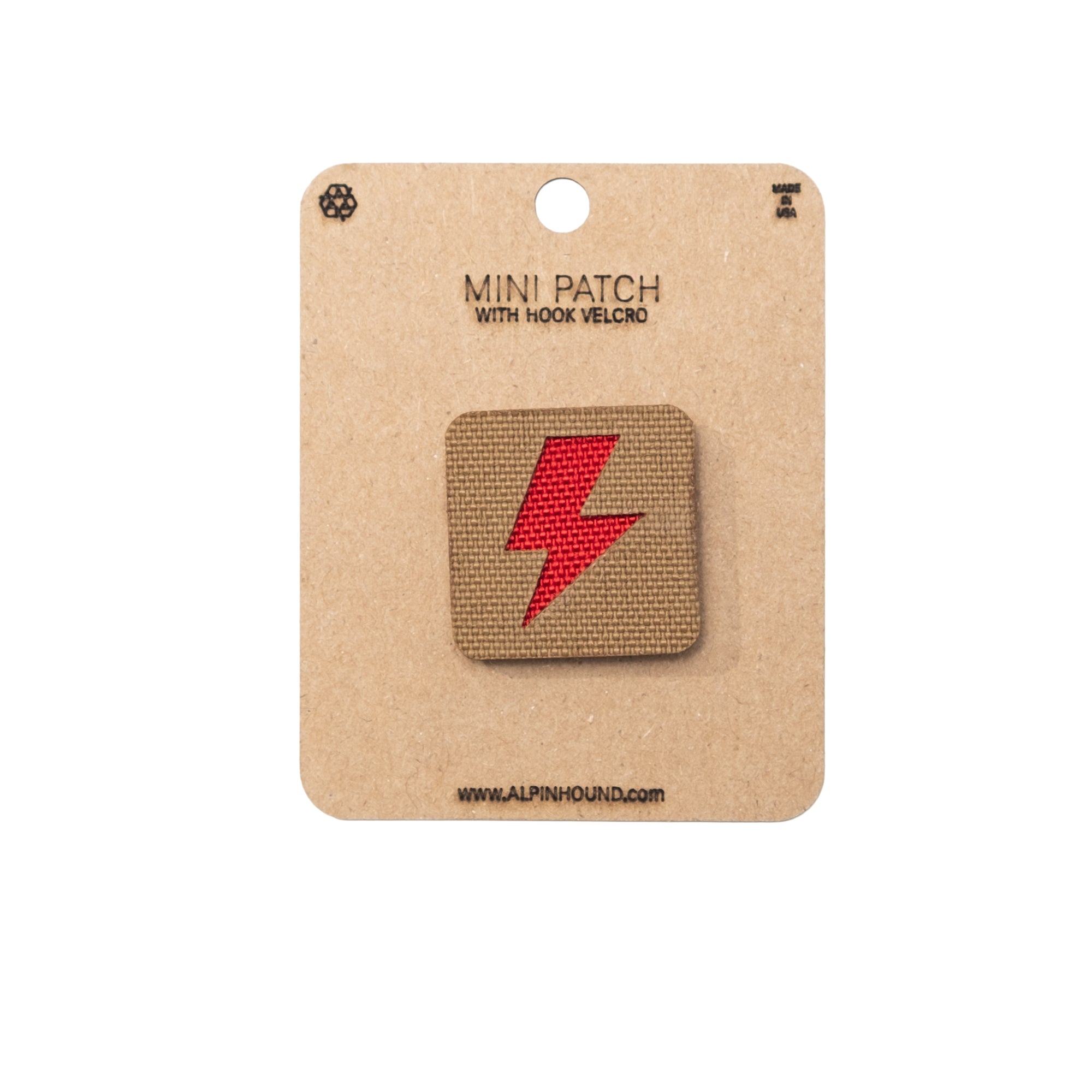 Lightning Bolt Patch 1X1