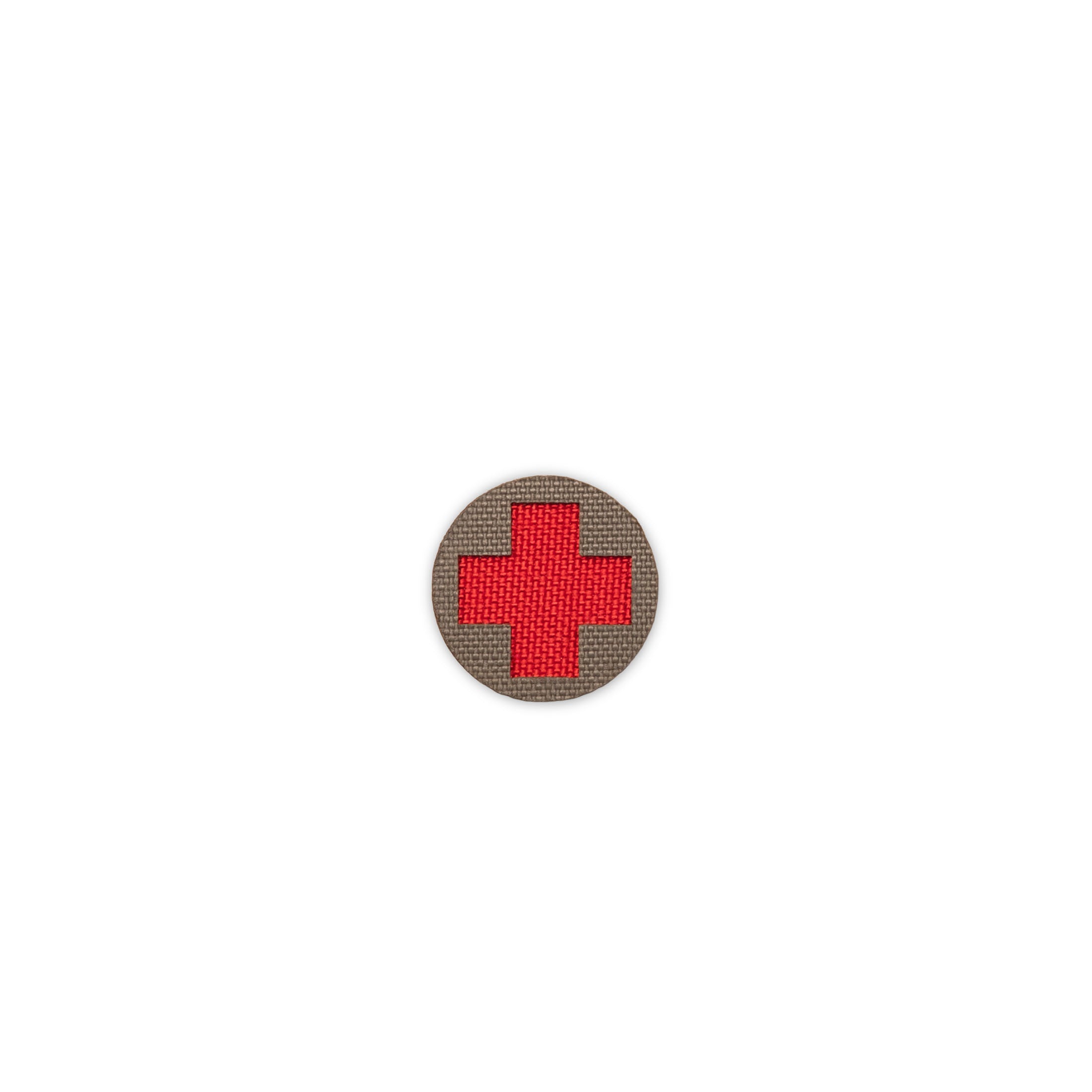 Round Medical Tactical Patch 1X1 Cordura Morale Patch by Alpinhound Supply