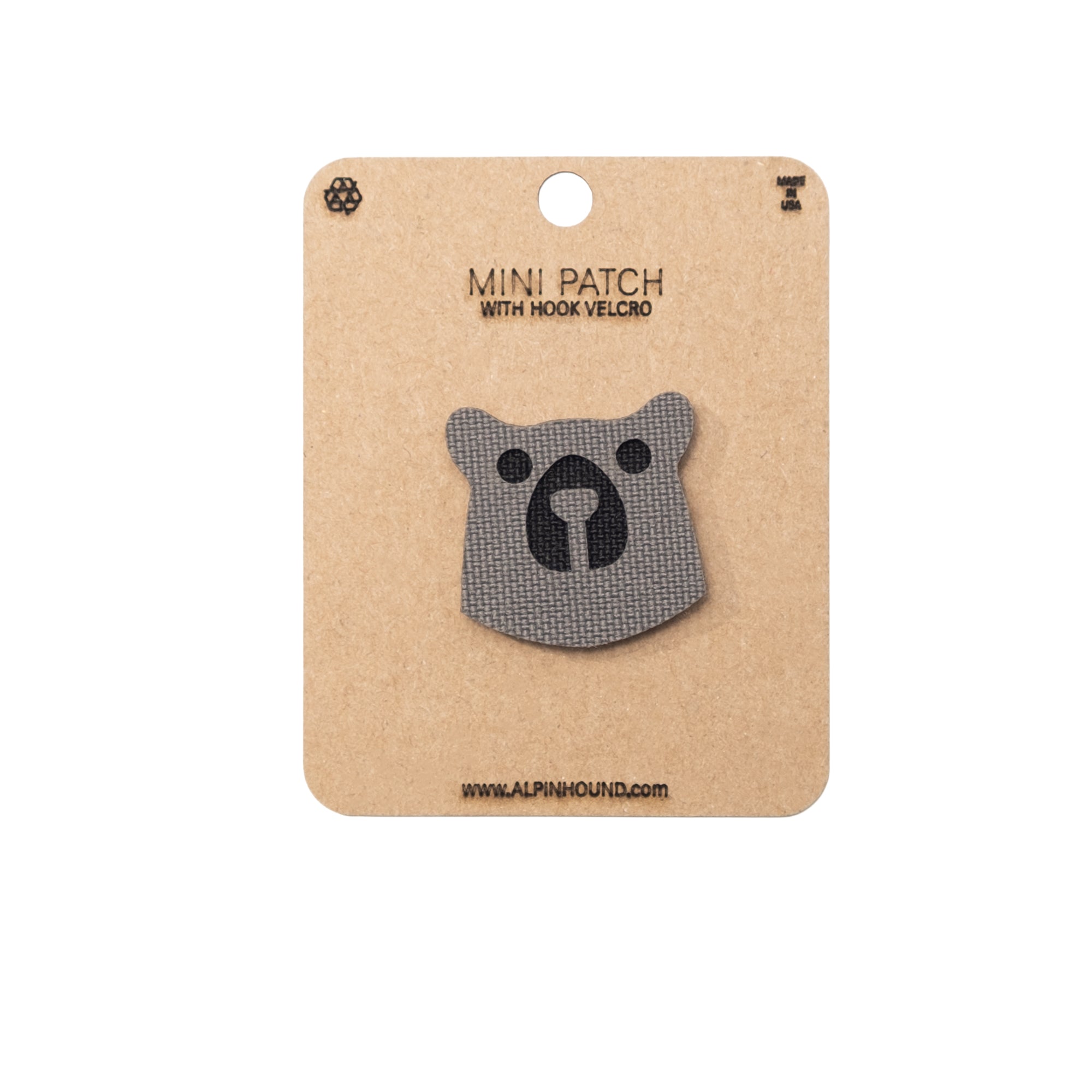 Grizzly Bear Head Tactical 1X1