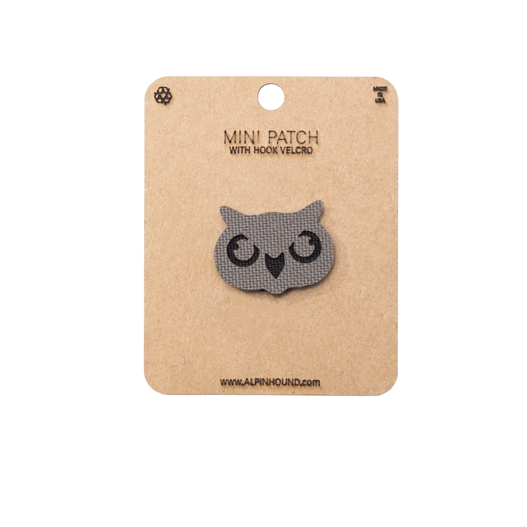 Owl Face Tactical Patch 1X1