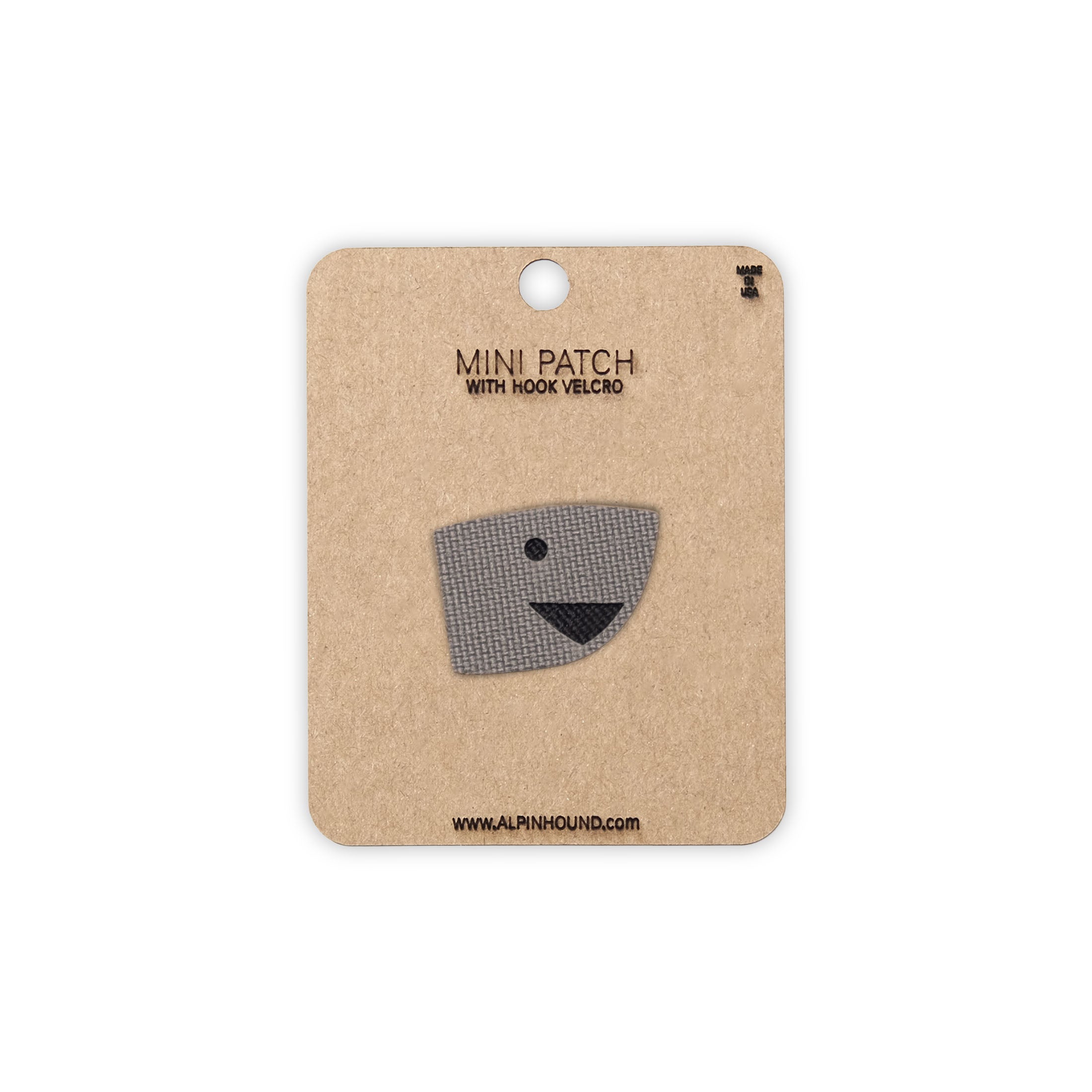 Shark Head Tactical Patch 1X1 Cordura Morale Patch by Alpinhound Supply