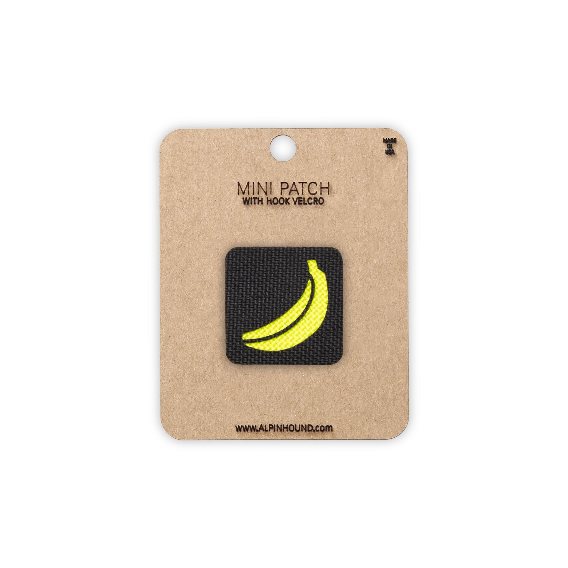 Banana Tactical Patch 1X1 Cordura Morale Patch by Alpinhound Supply