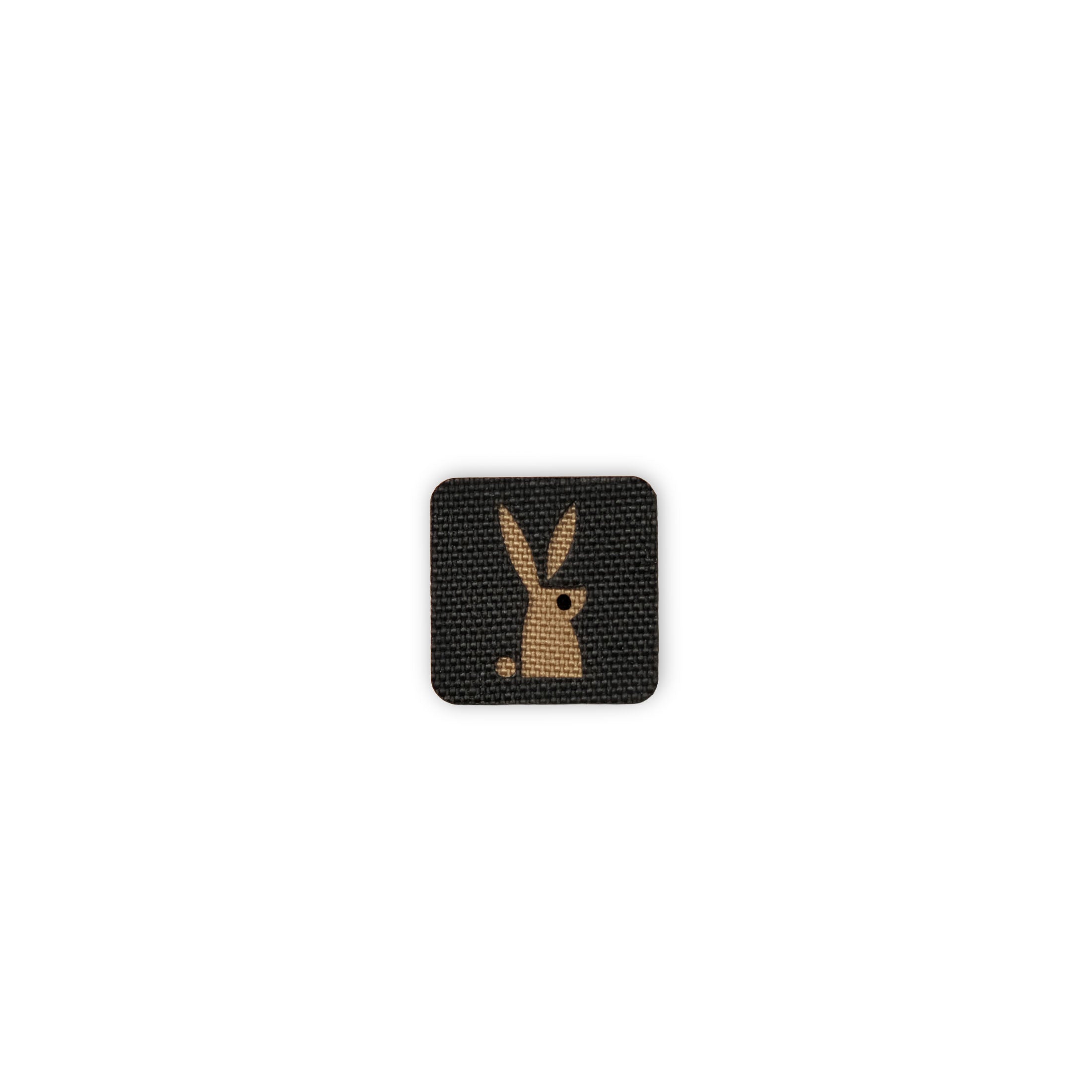 Rabbit Tactical Patch 1X1 Cordura Morale Patch by Alpinhound Supply