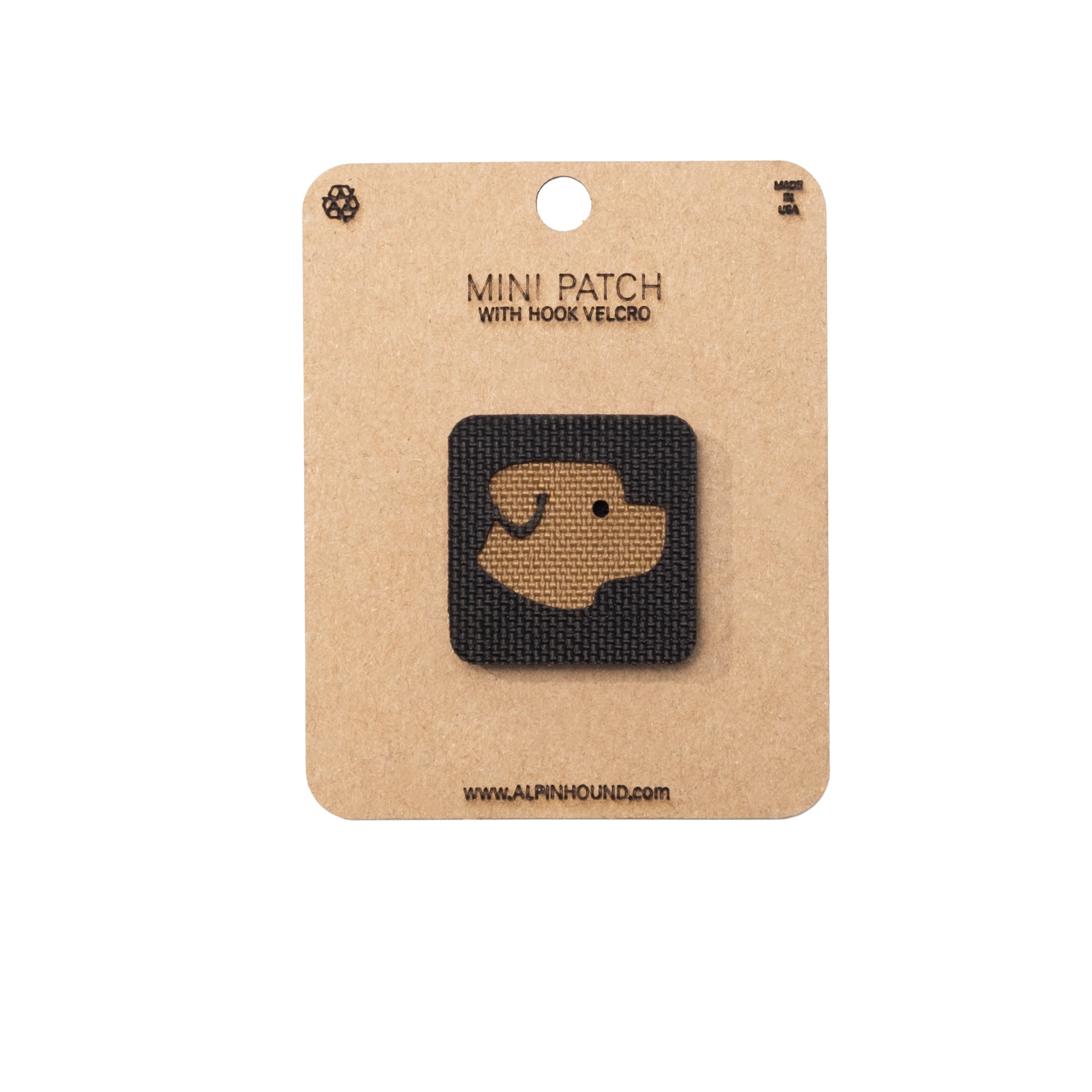 Rottweiler Head Tactical Patch 1X1