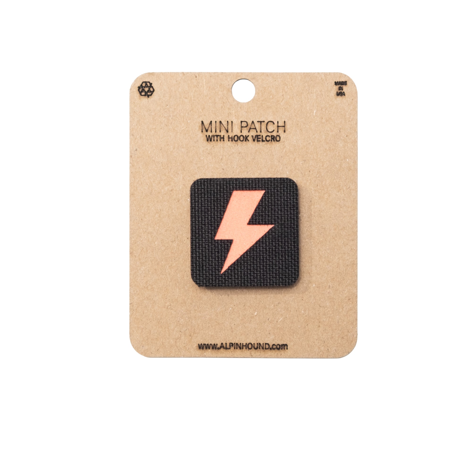 Lightning Bolt Patch 1X1