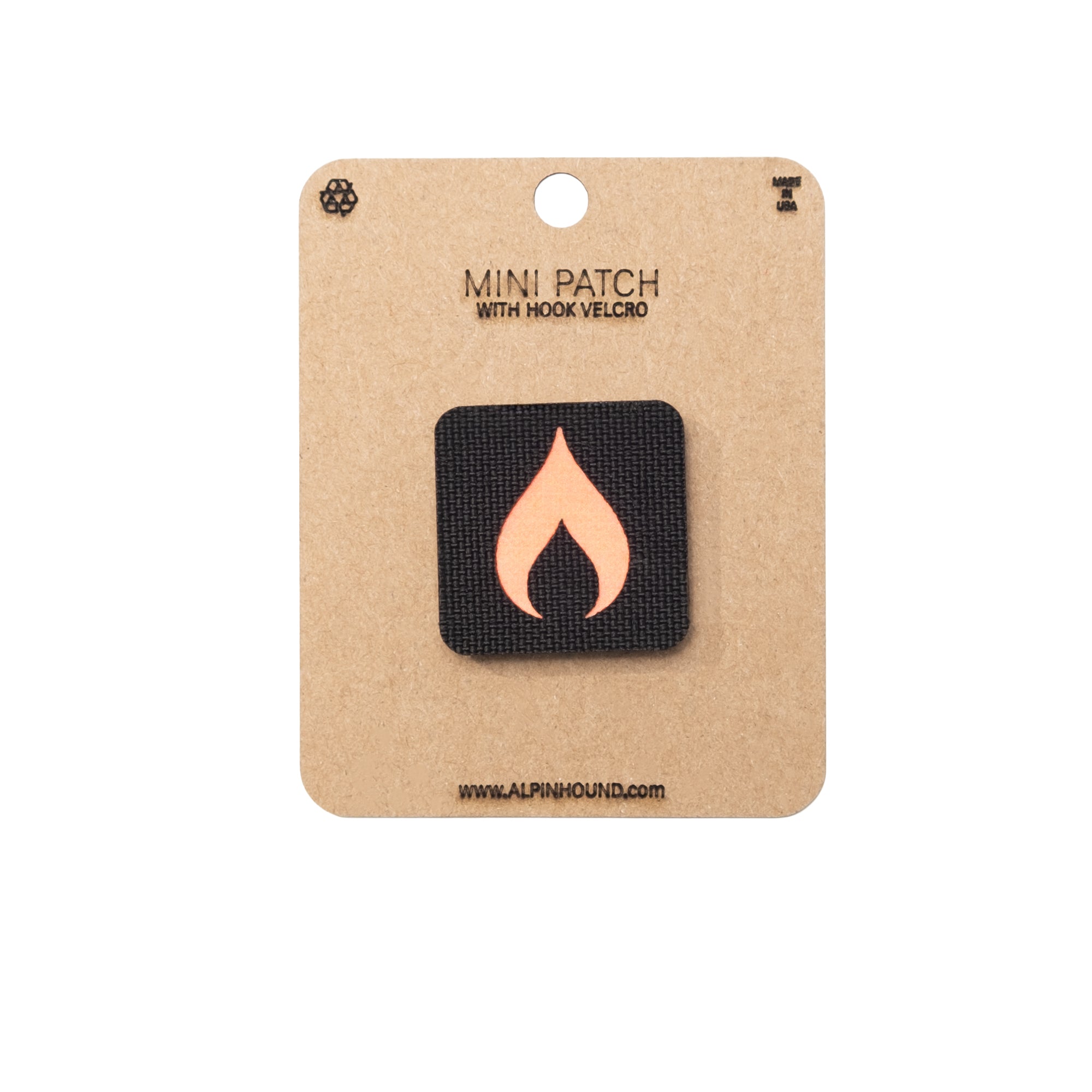 Flame Tactical Patch 1X1