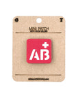 Blood Type Tactical Patch 1X1
