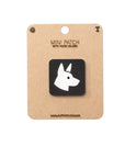 Belgian Malinois Head Tactical Patch 1X1