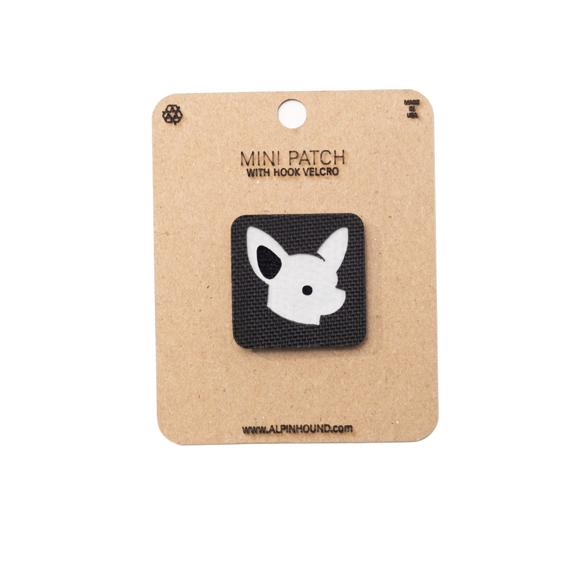 Chihuahua Head Tactical Patch 1X1